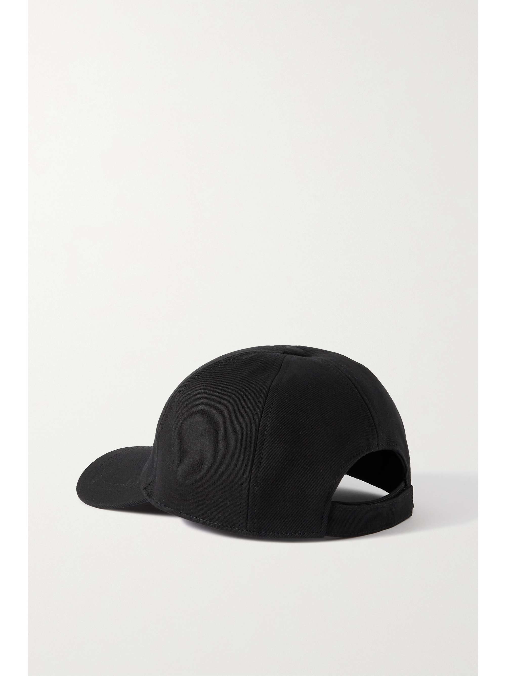 VERSACE Embroidered cotton-twill baseball cap