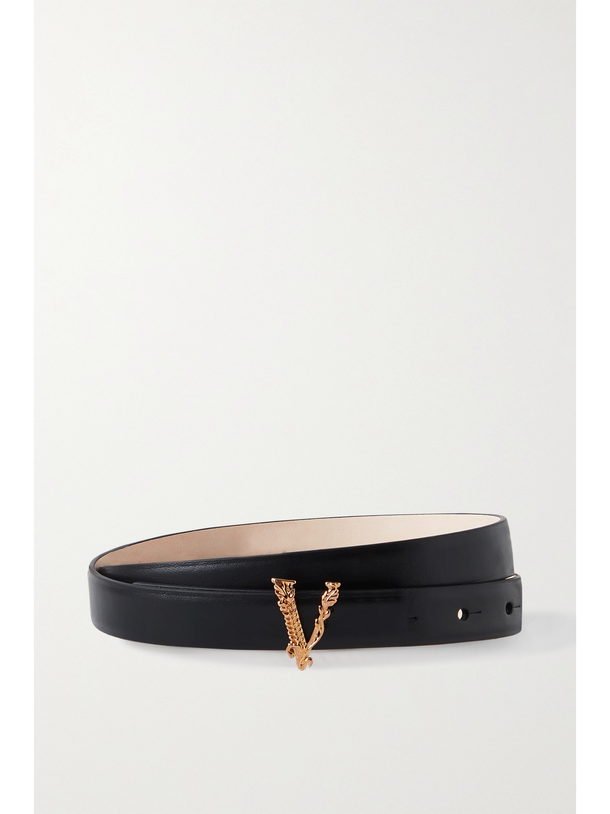 VERSACE LEATHER BELT