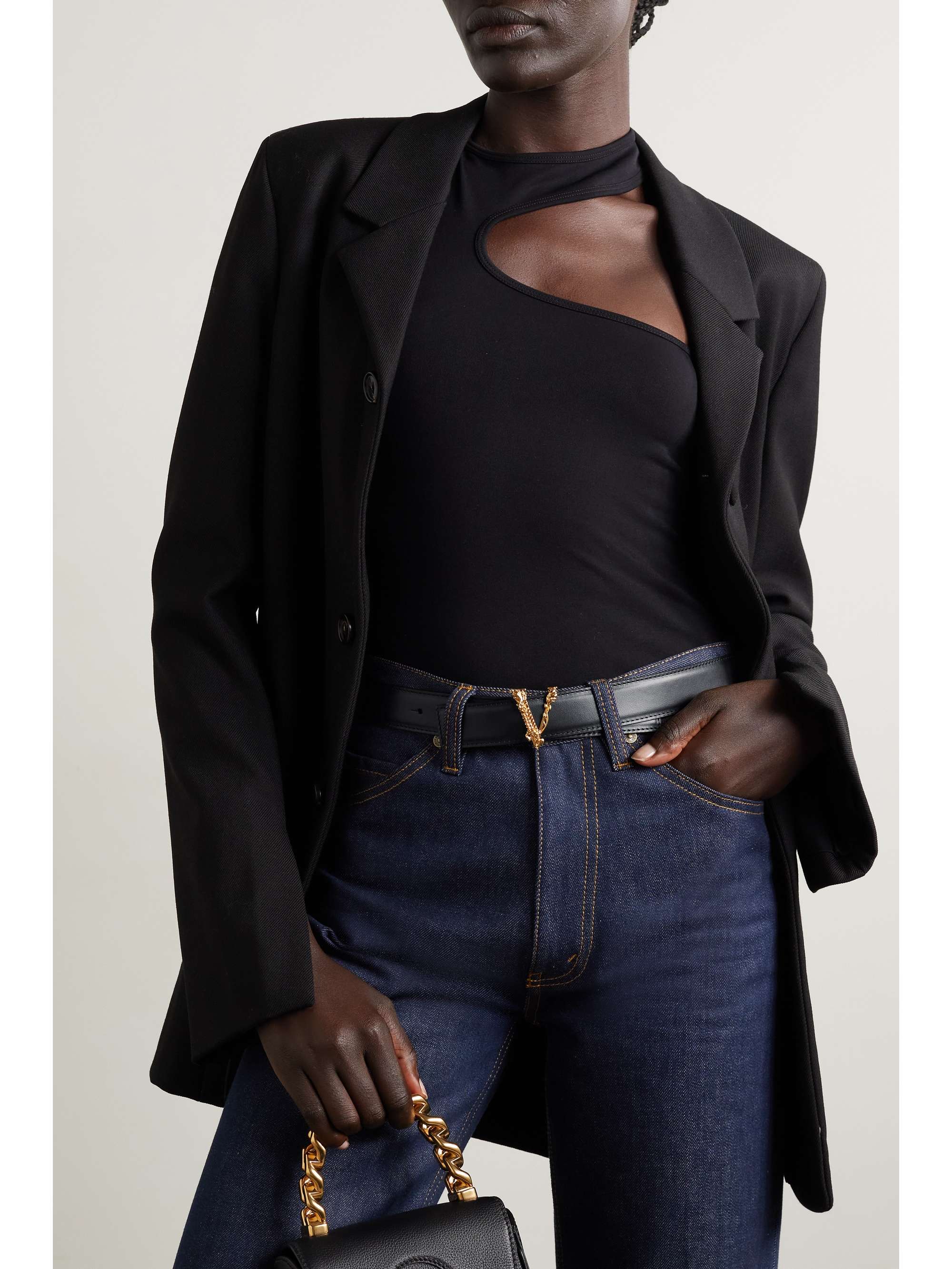 VERSACE Leather belt
