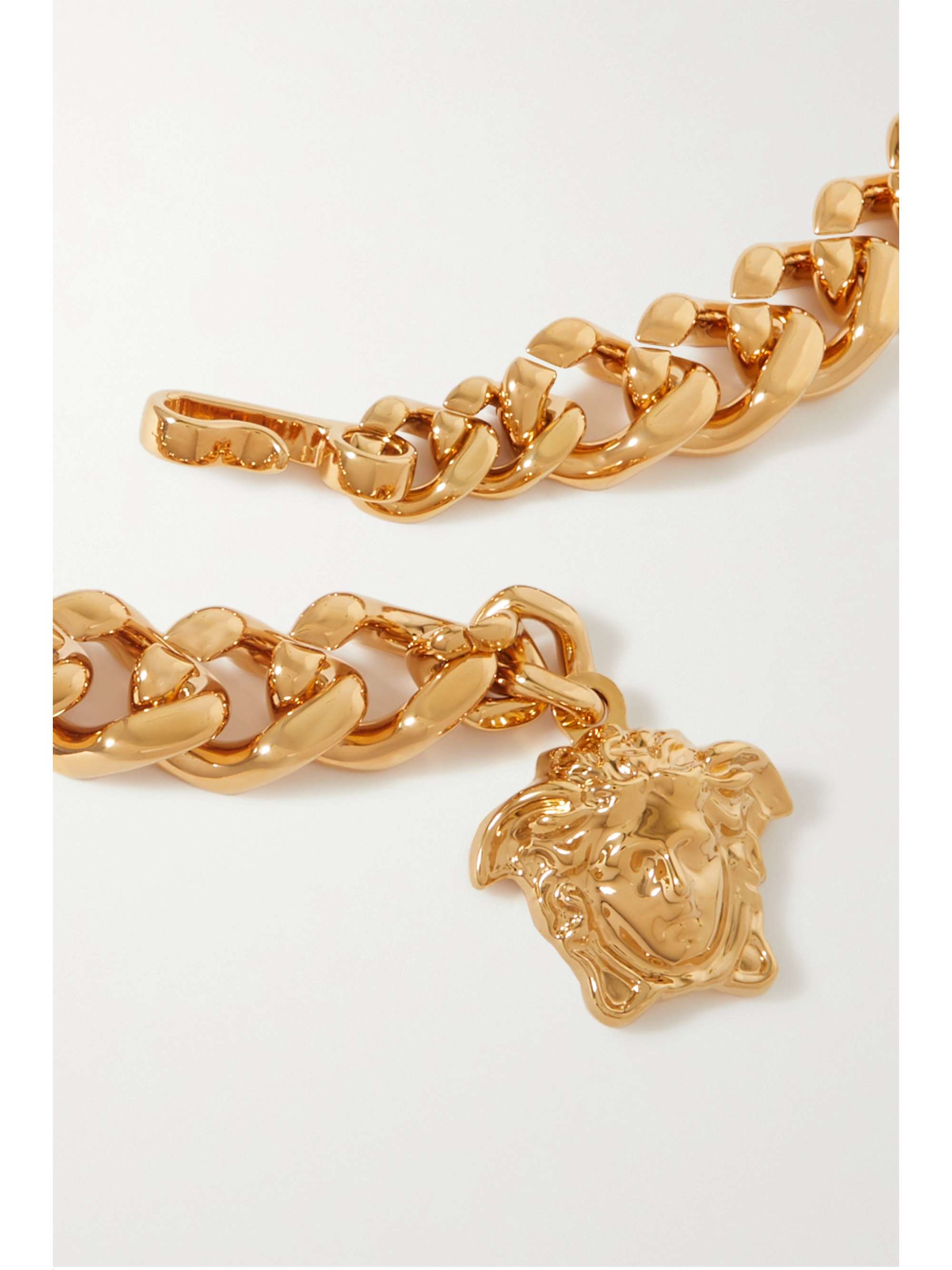 VERSACE Goldtone belt NETAPORTER