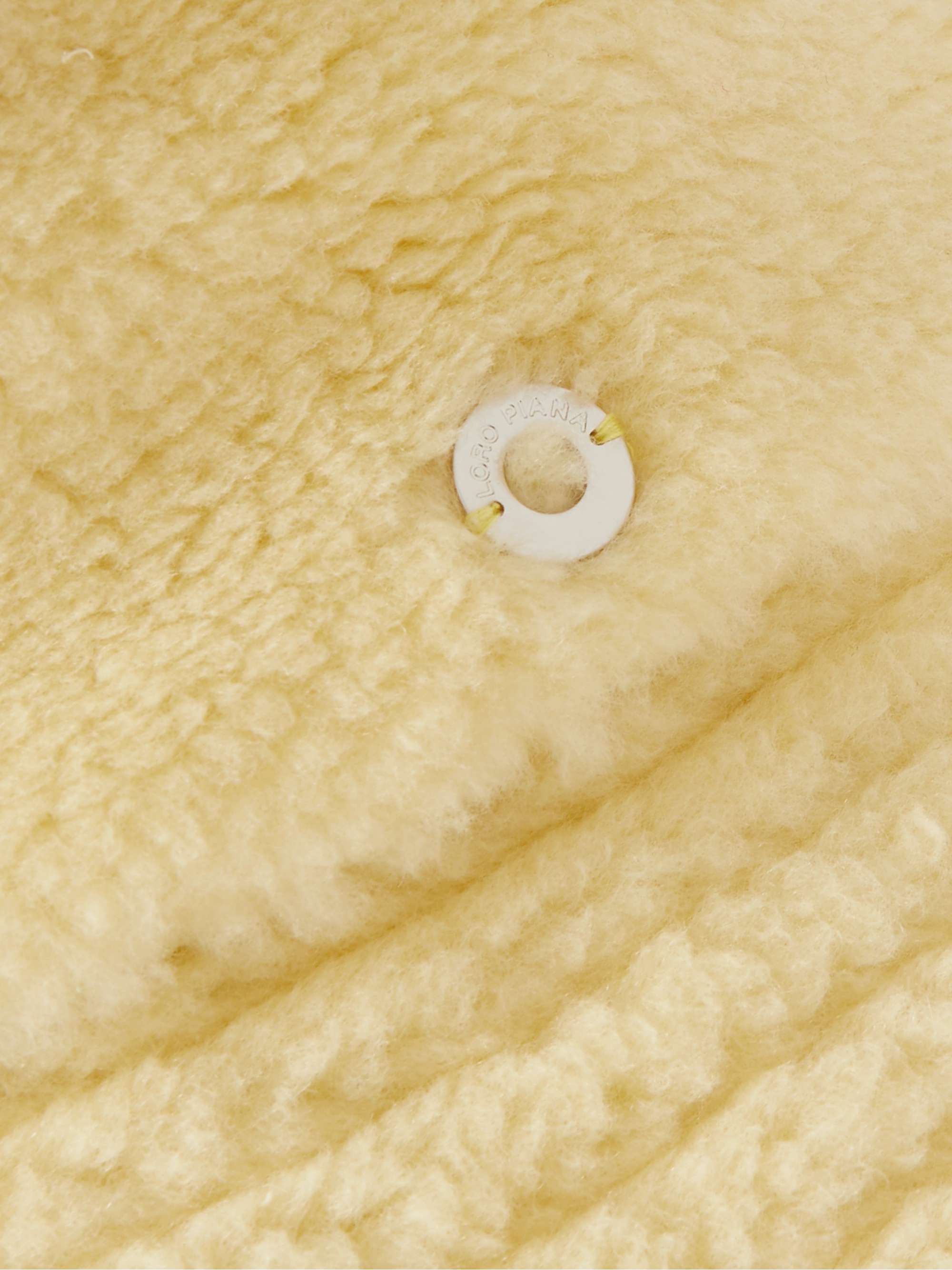 LORO PIANA Zita reversible cashmere and silk-blend bucket hat