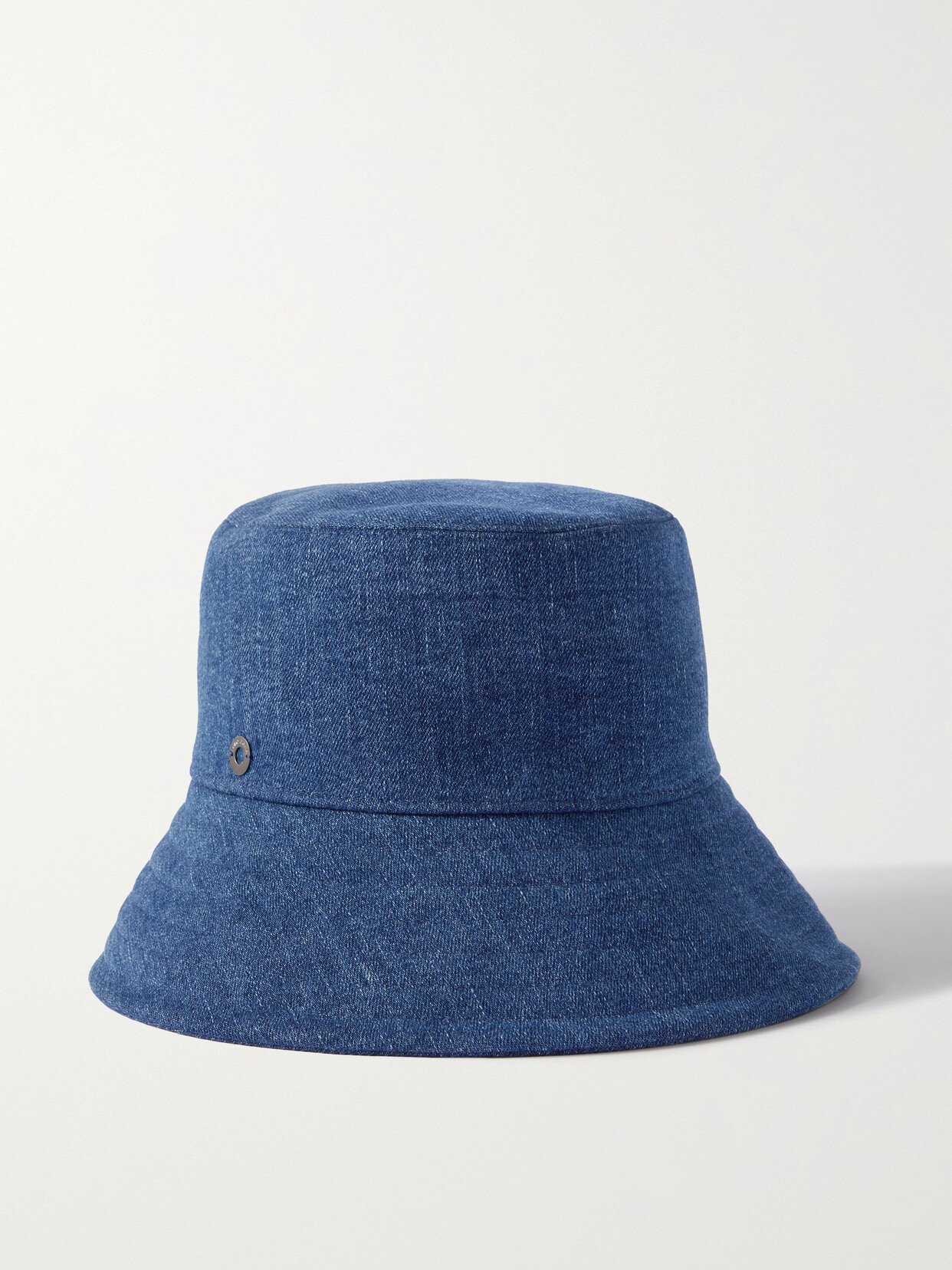 Loro Piana Zita Denim Bucket Hat - Blue
