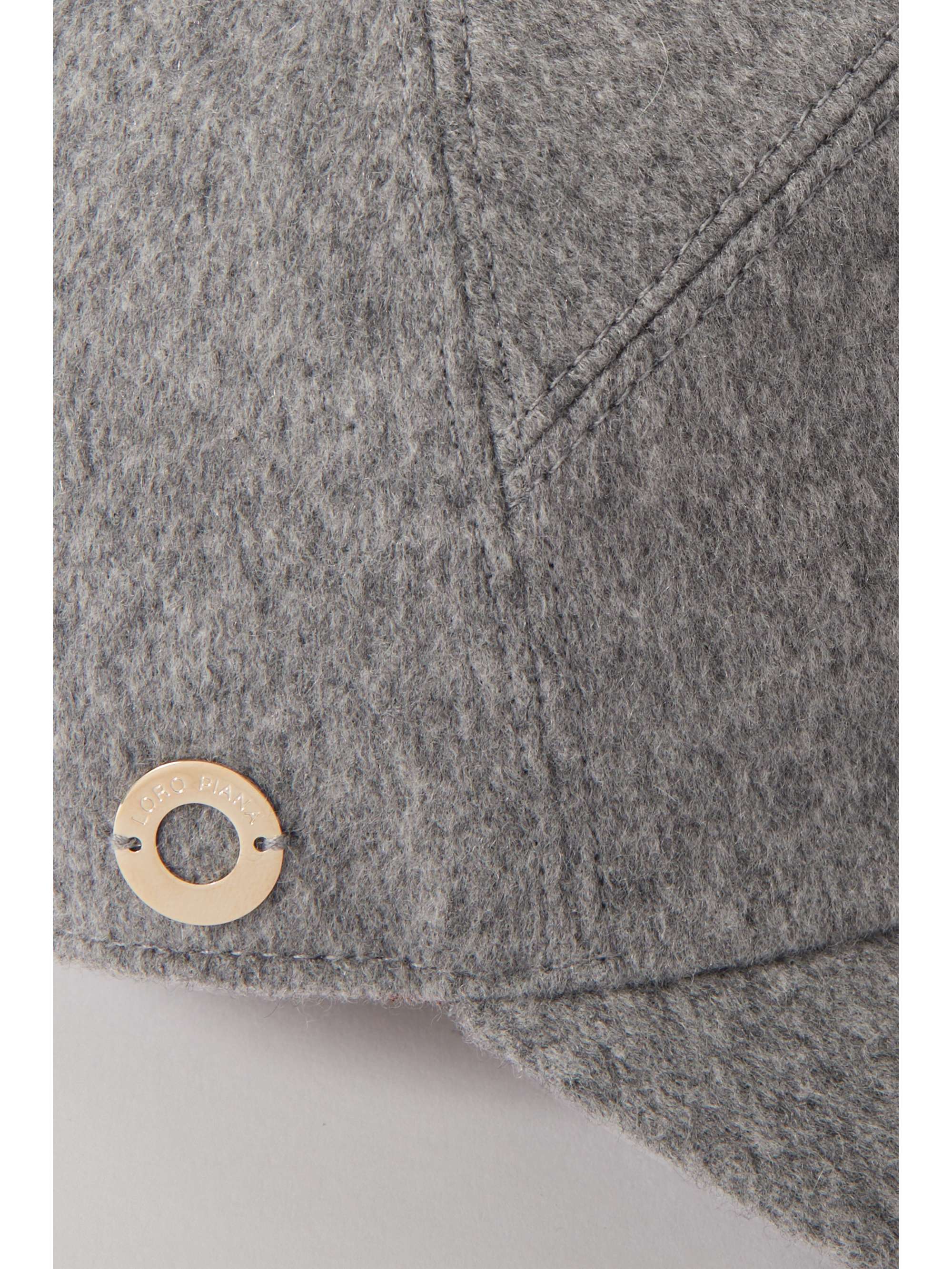 LORO PIANA Cashmere baseball cap