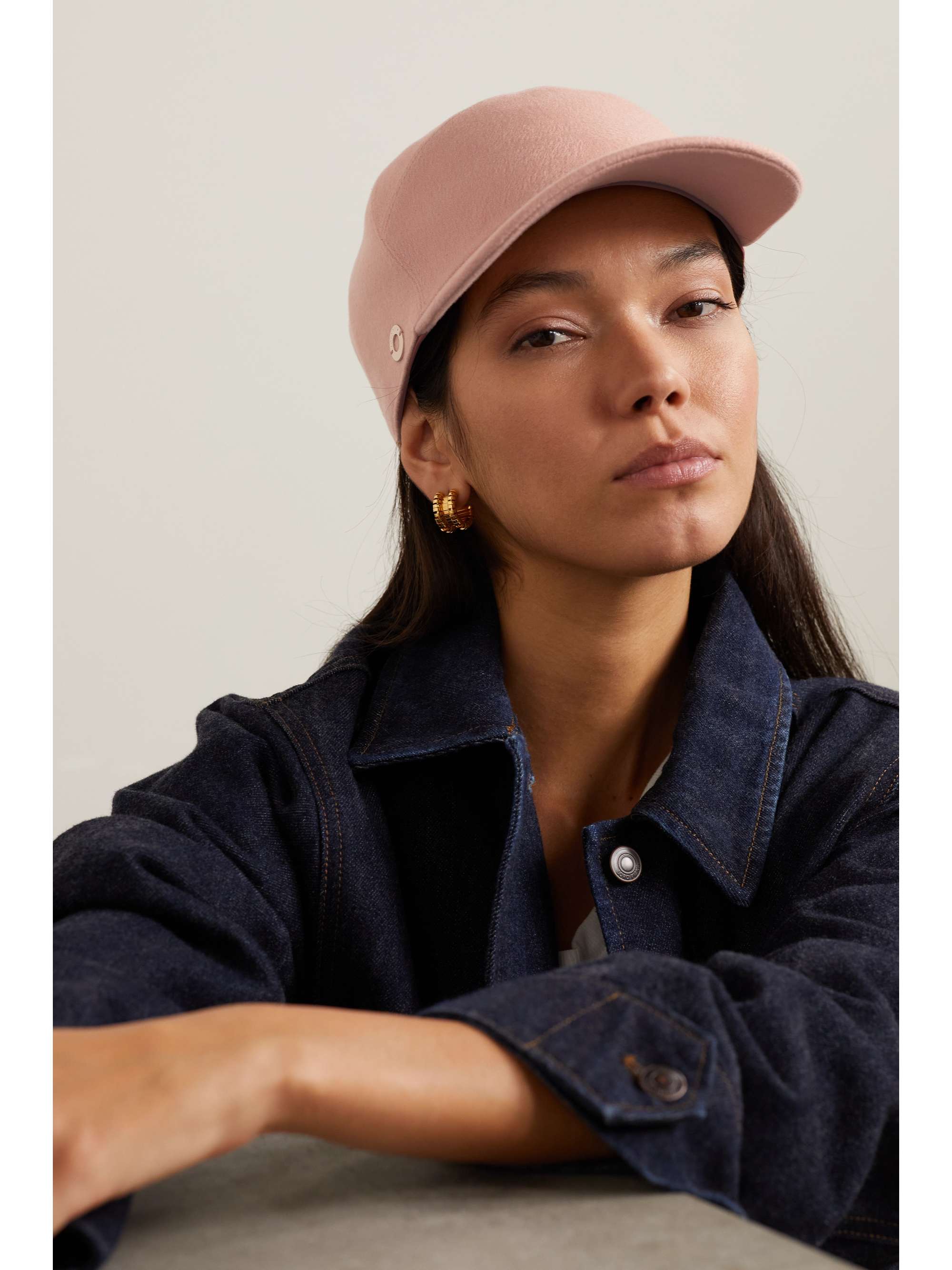 LORO PIANA Cashmere baseball cap
