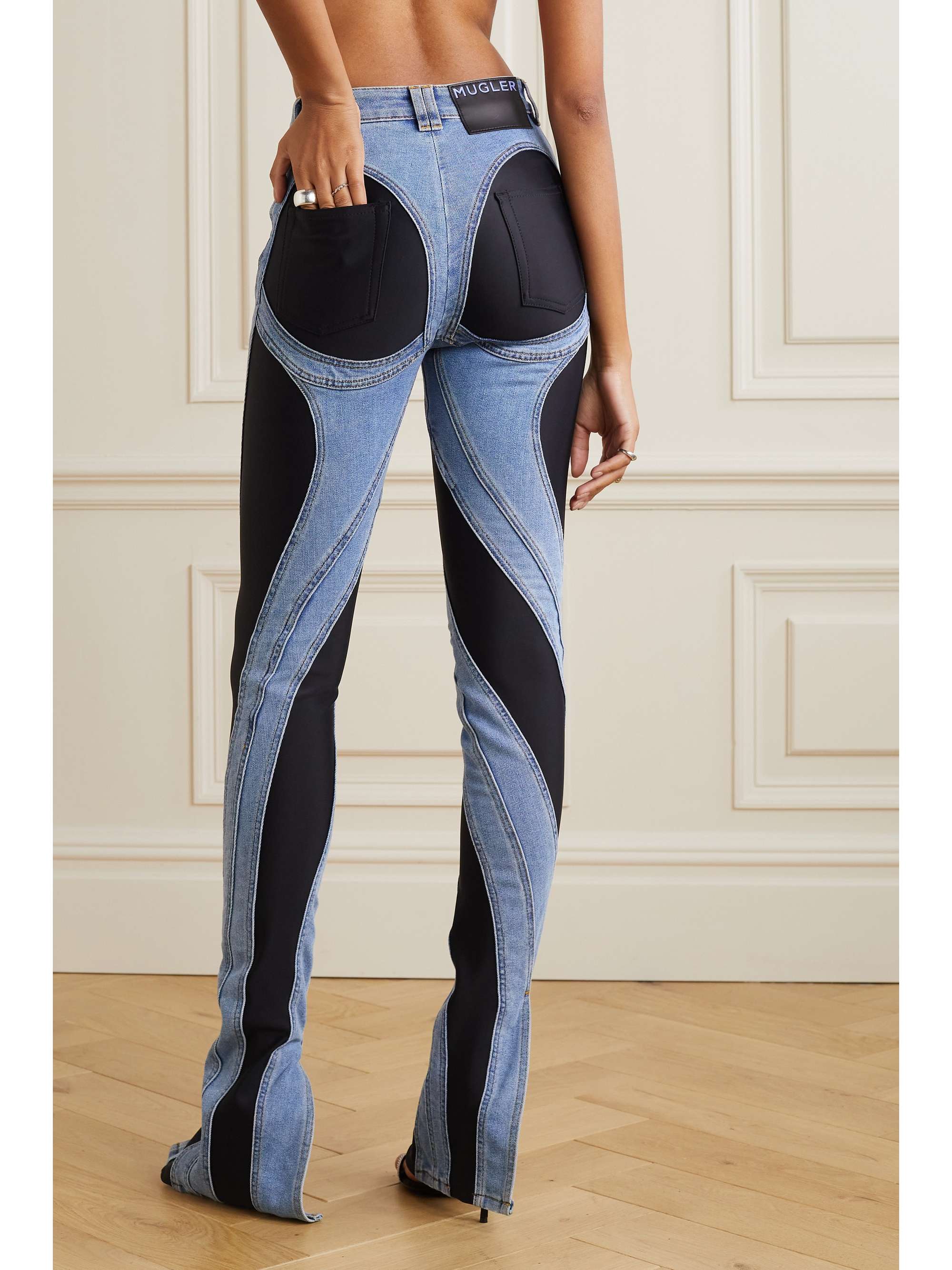 mugler jeans