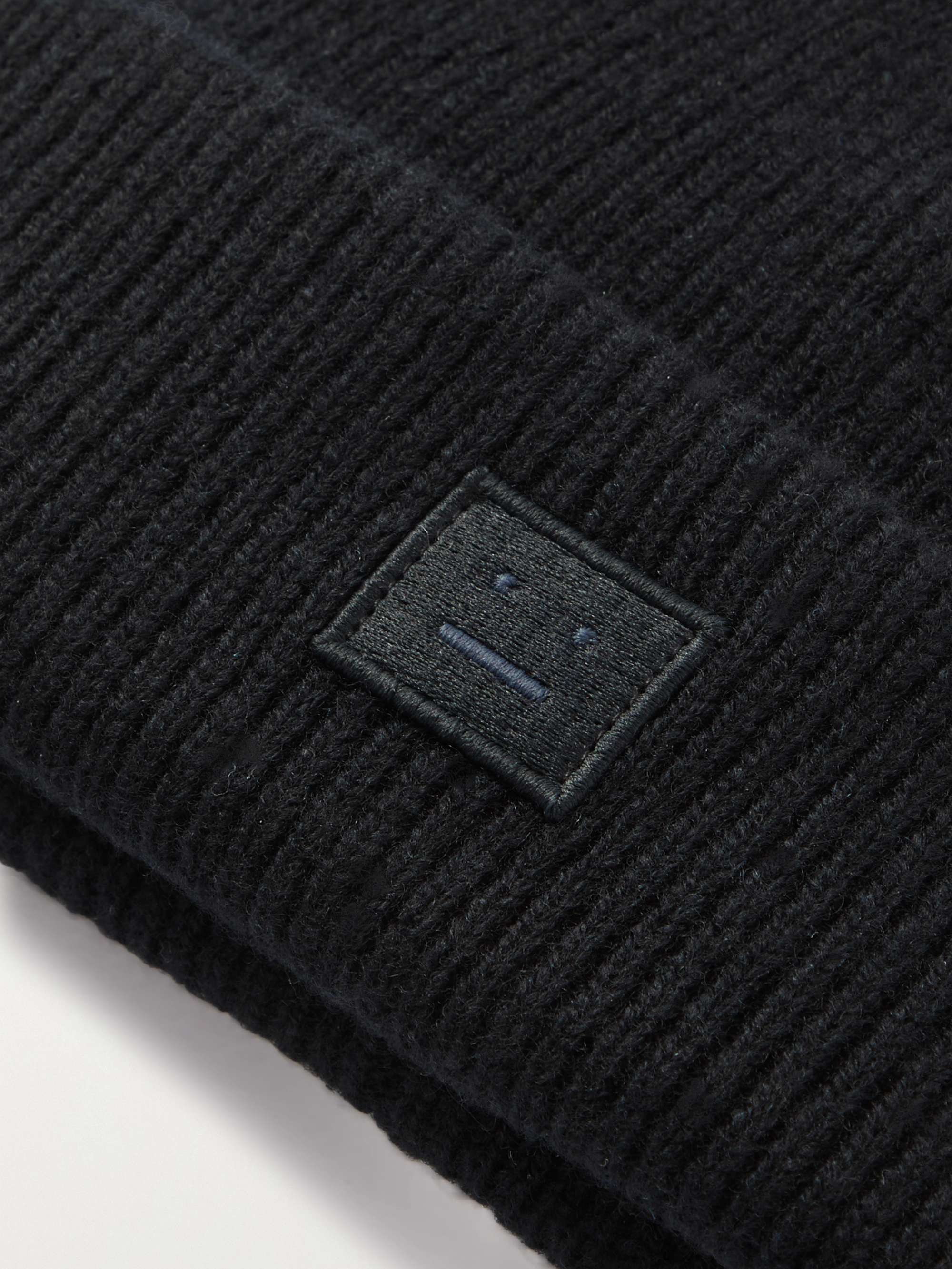 Acne studios best sale ribbed wool beanie