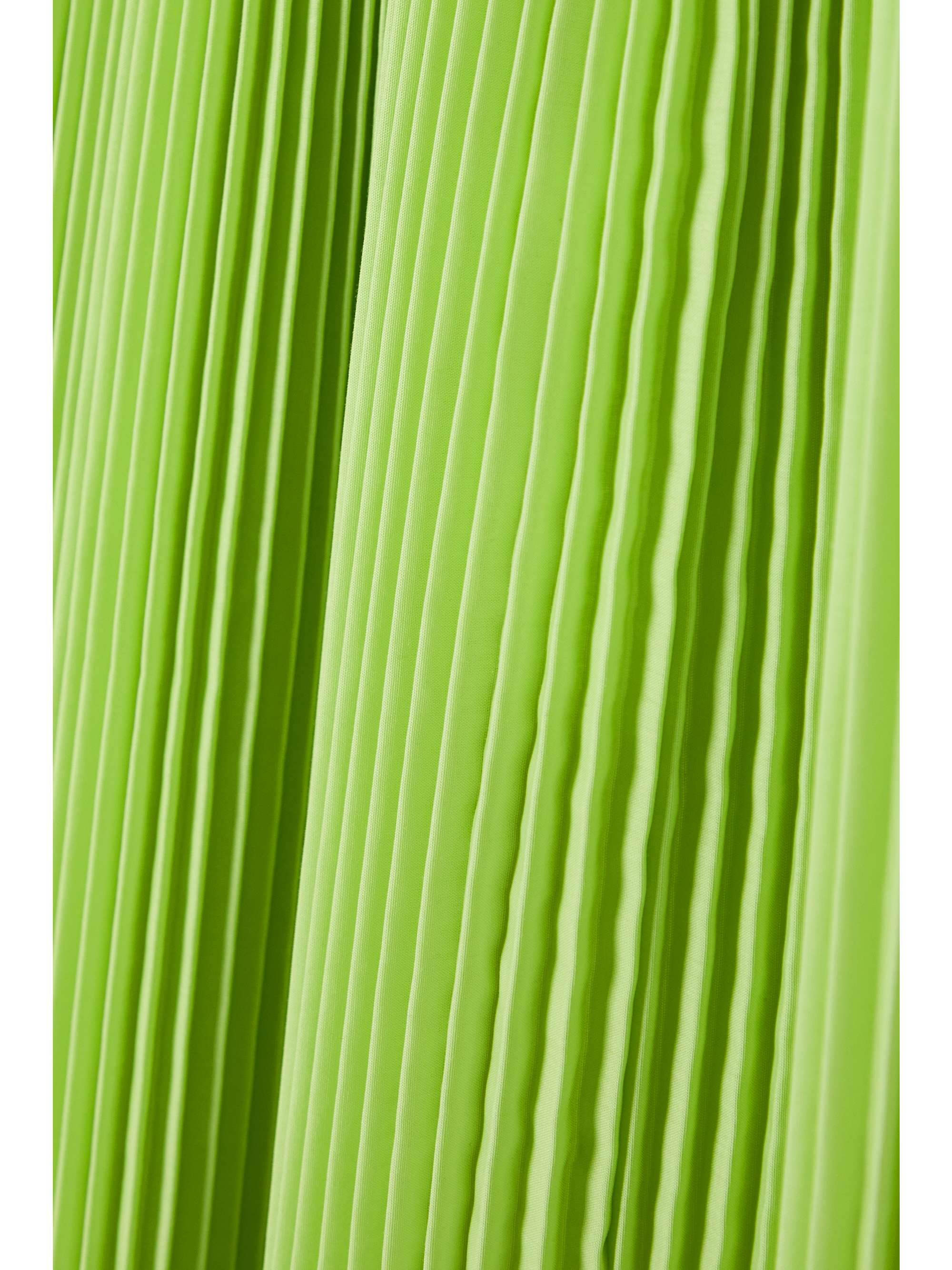 ROSIE ASSOULIN Pleated crepe midi skirt