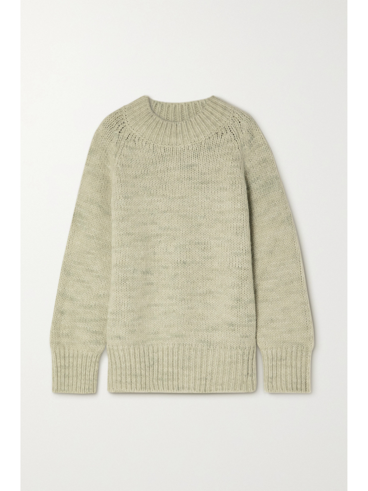 Maison Margiela - Alpaca, Cotton And Wool-blend Sweater - Green