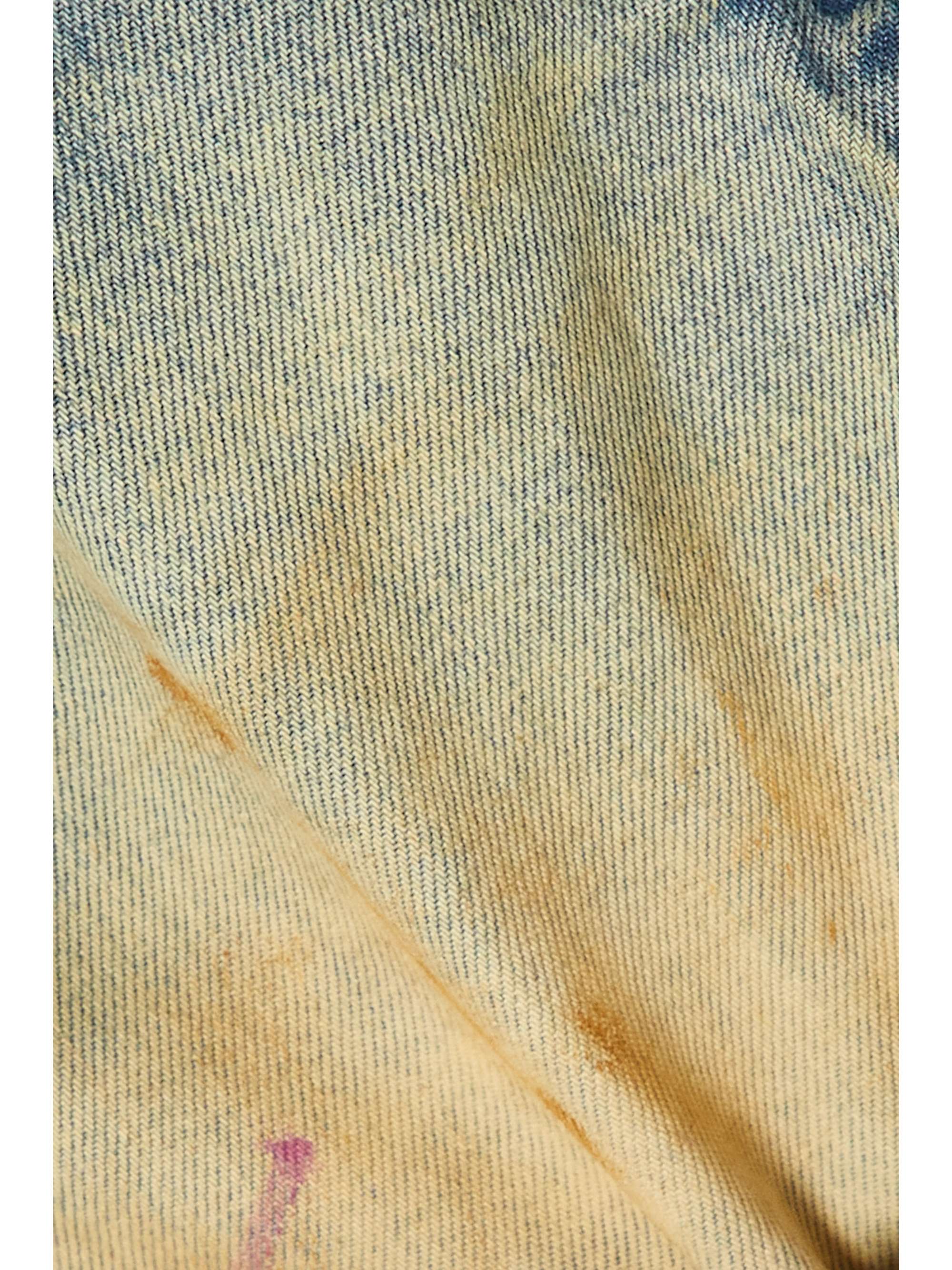 MAISON MARGIELA Belted distressed denim shorts