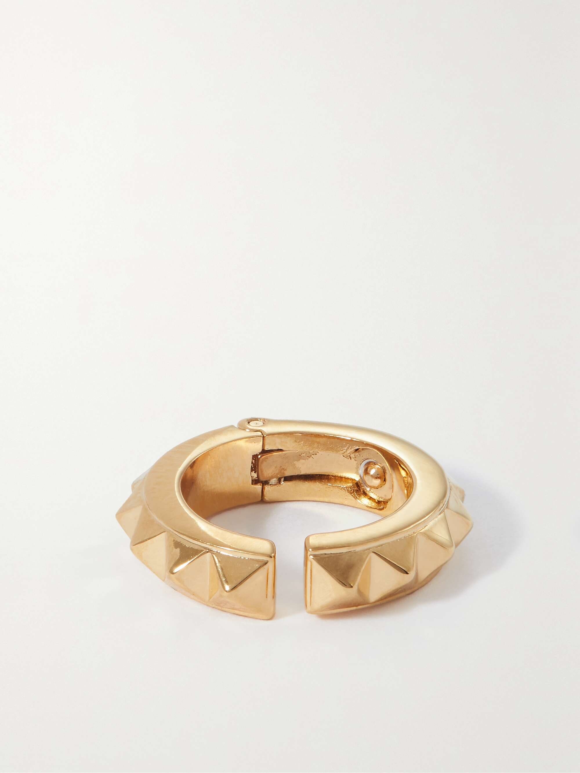 VALENTINO GARAVANI Rockstud goldtone ear cuff NETAPORTER