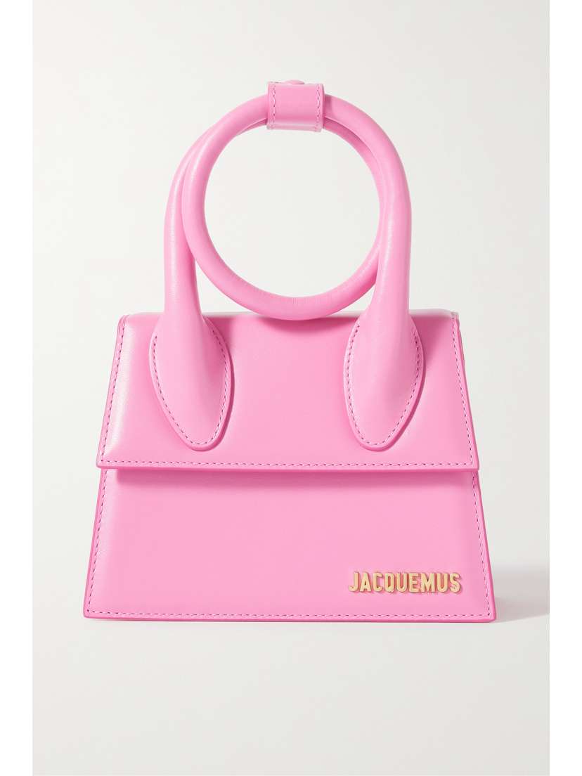 Jacquemus Le Chiquito Noeud Leather Shoulder Bag