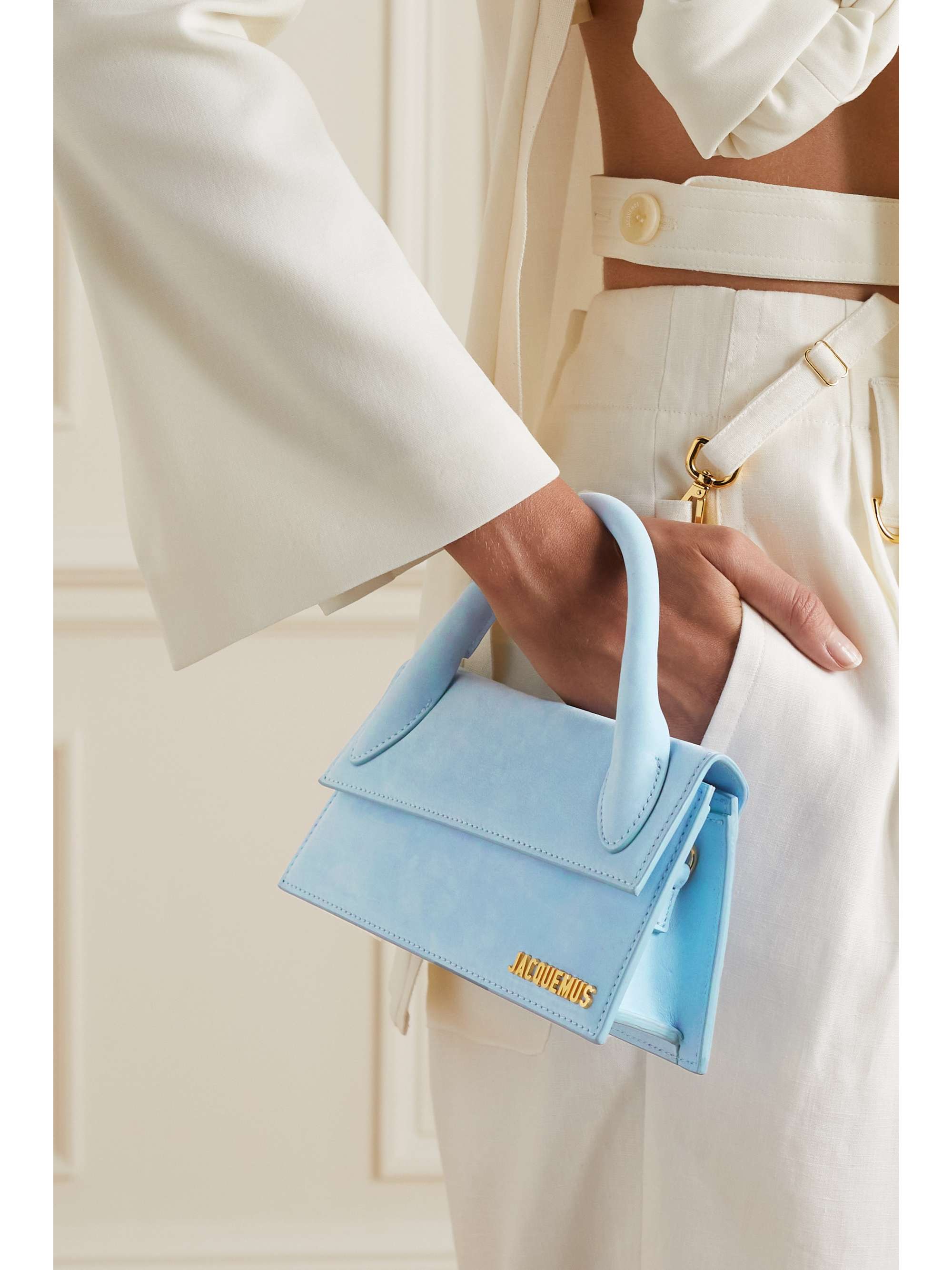 JACQUEMUS Le Chiquito Long leather tote