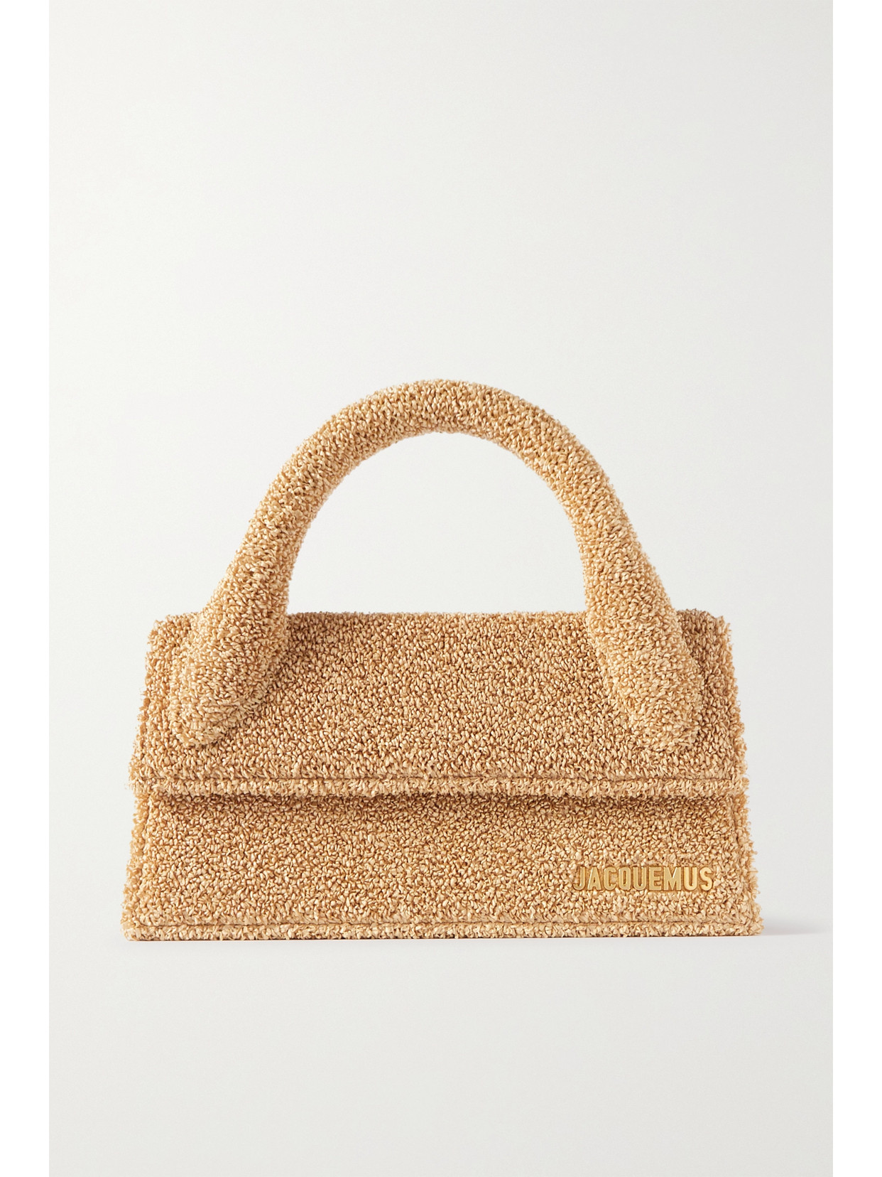 Jacquemus - Le Chiquito Long Bouclé Tote - Neutrals