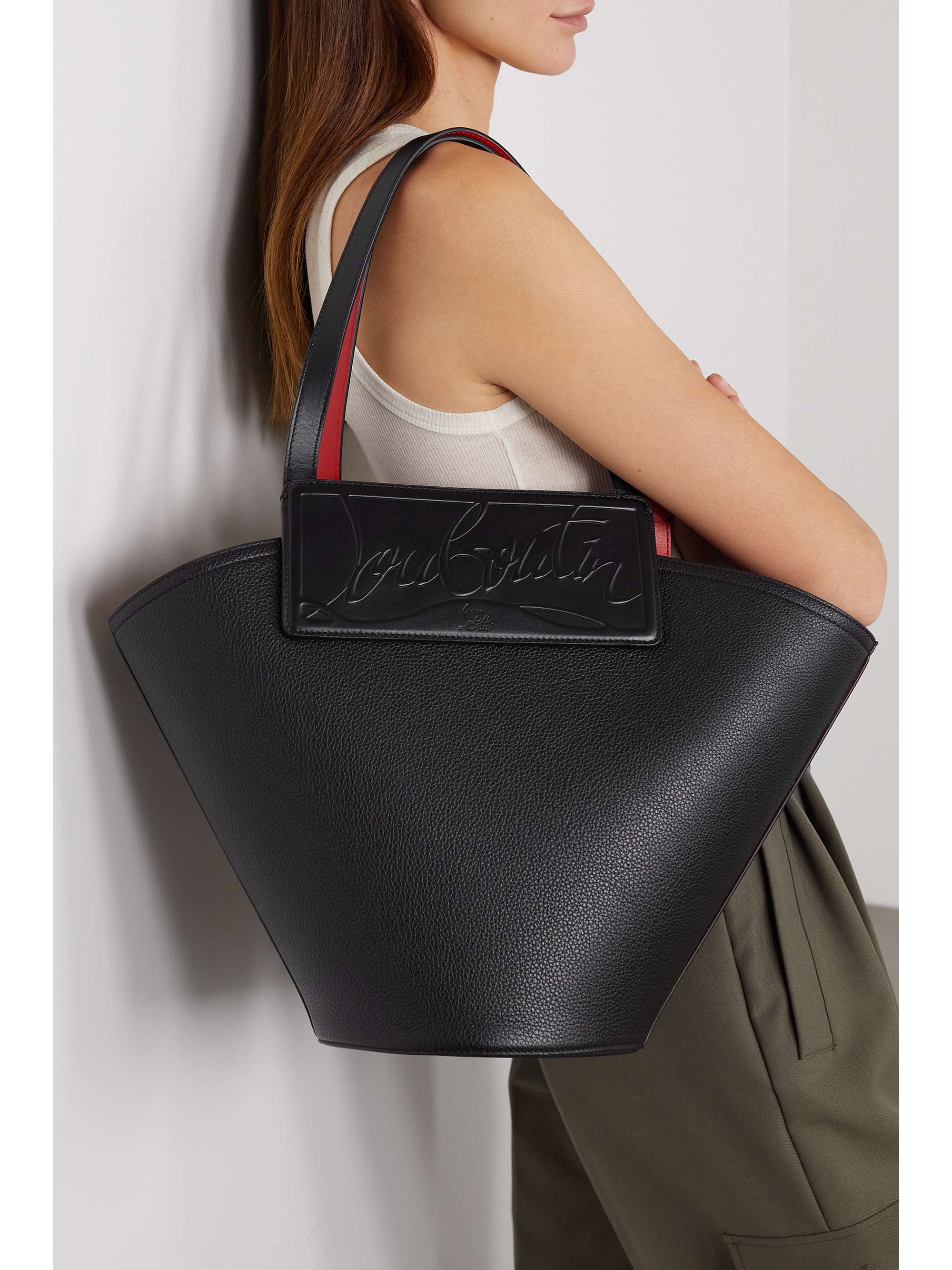 Loubishore leather tote