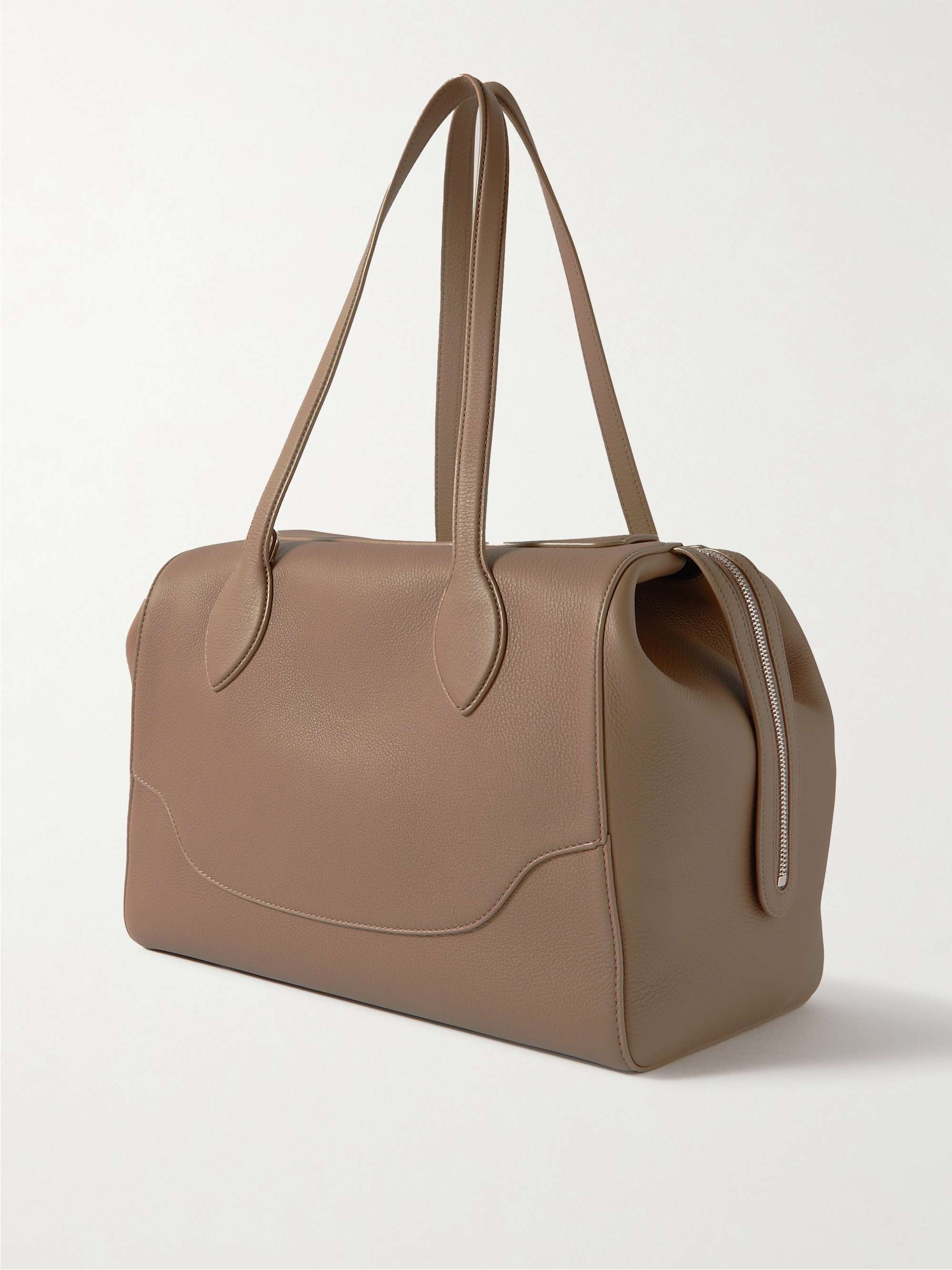 LORO PIANA Sesia Happy Day large textured-leather tote