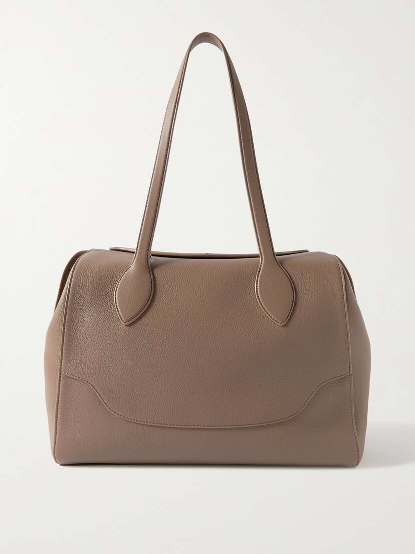 Loro Piana Sesia Happy Day Large Textured-leather Tote