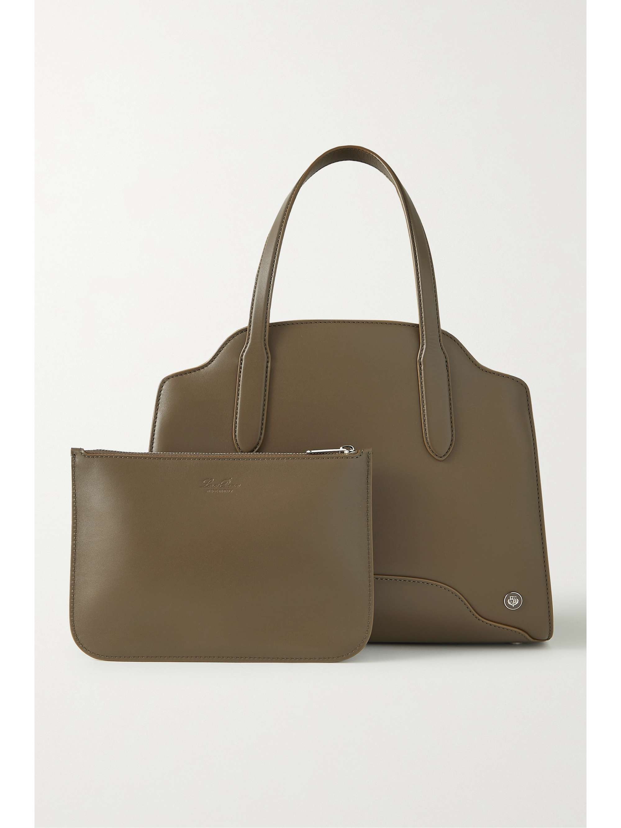 LORO PIANA Sesia medium leather tote