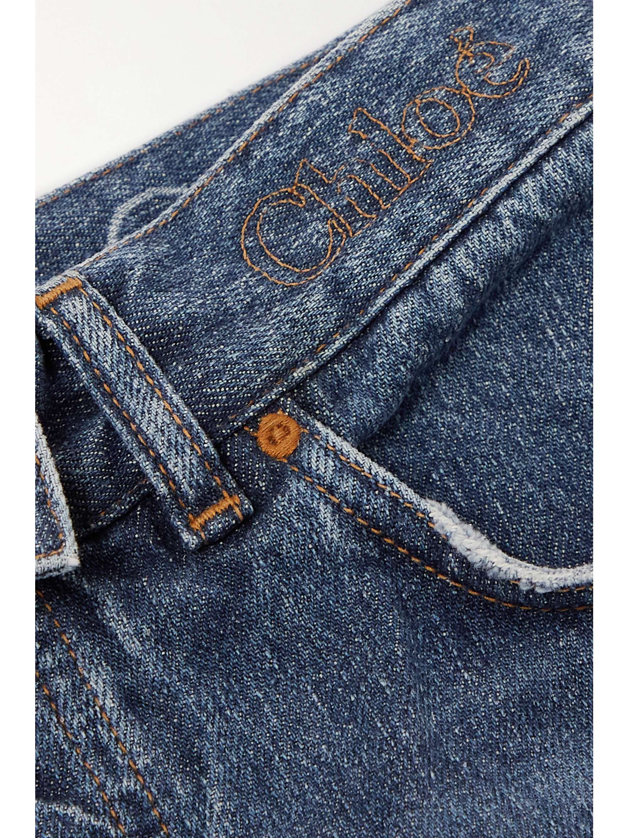 CHLOÉ High-rise straight-leg jeans