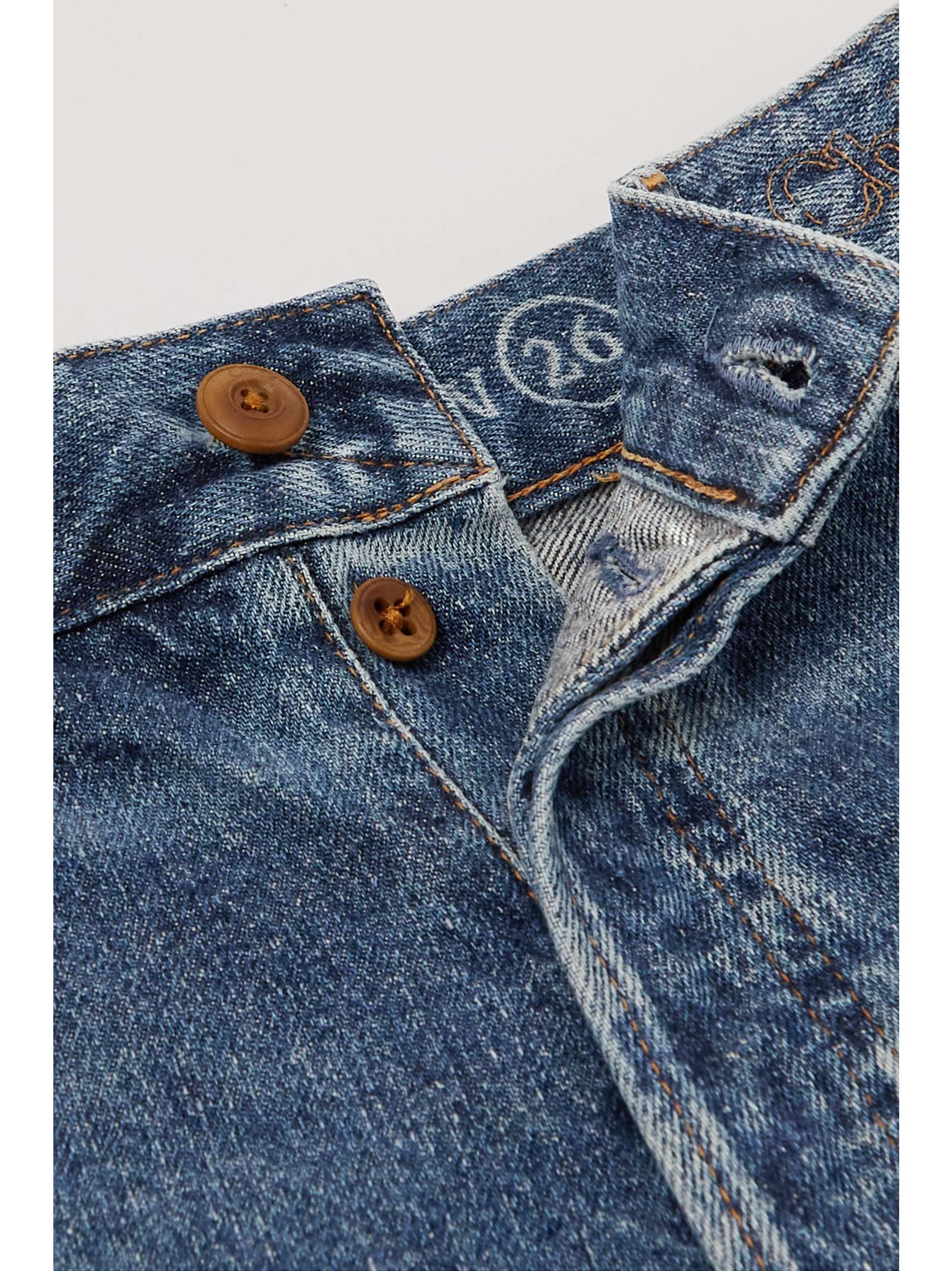 CHLOÉ Stromboli cropped mid-rise wide-leg jeans