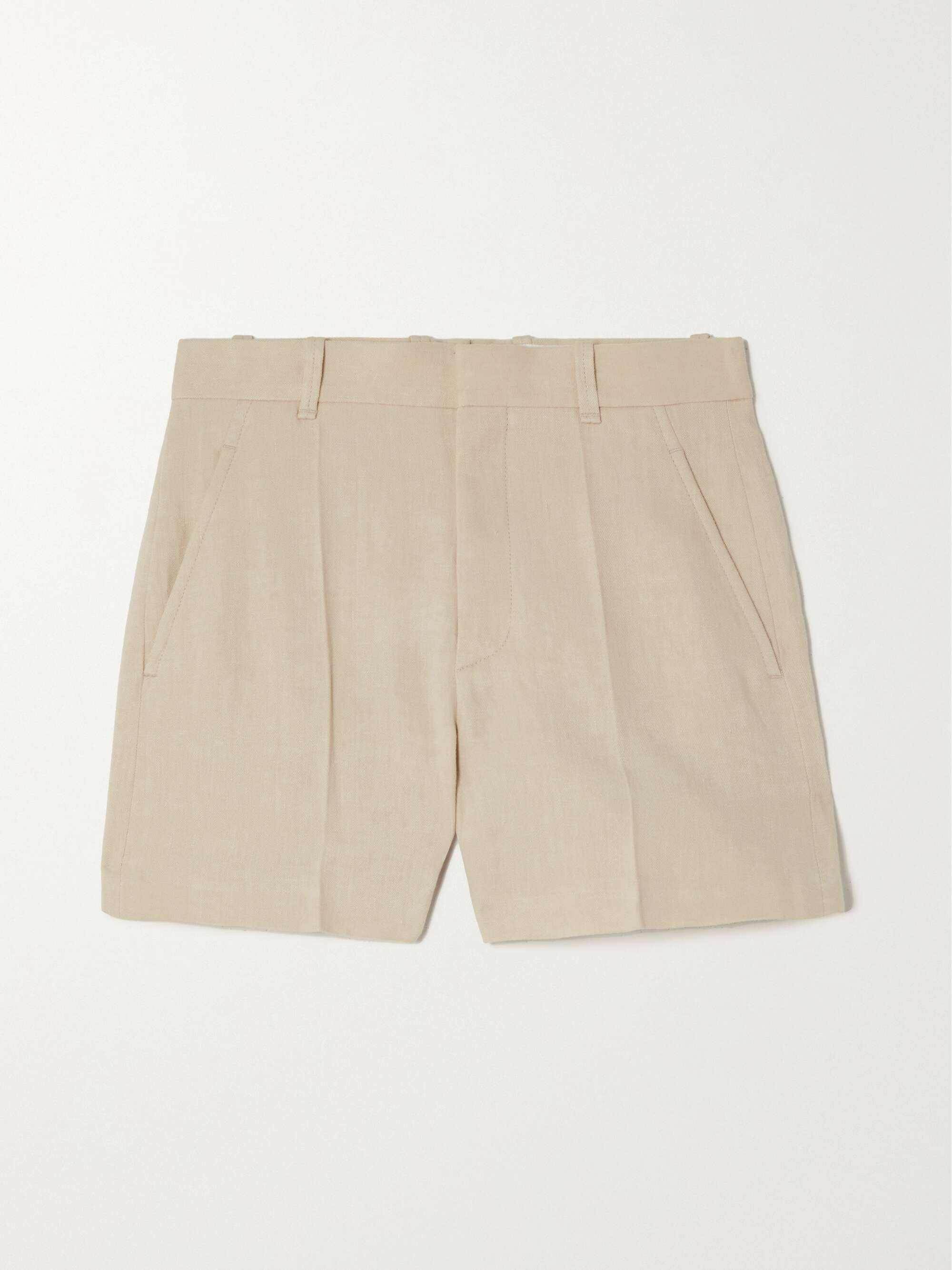 CHLOÉ Linen shorts | NET-A-PORTER