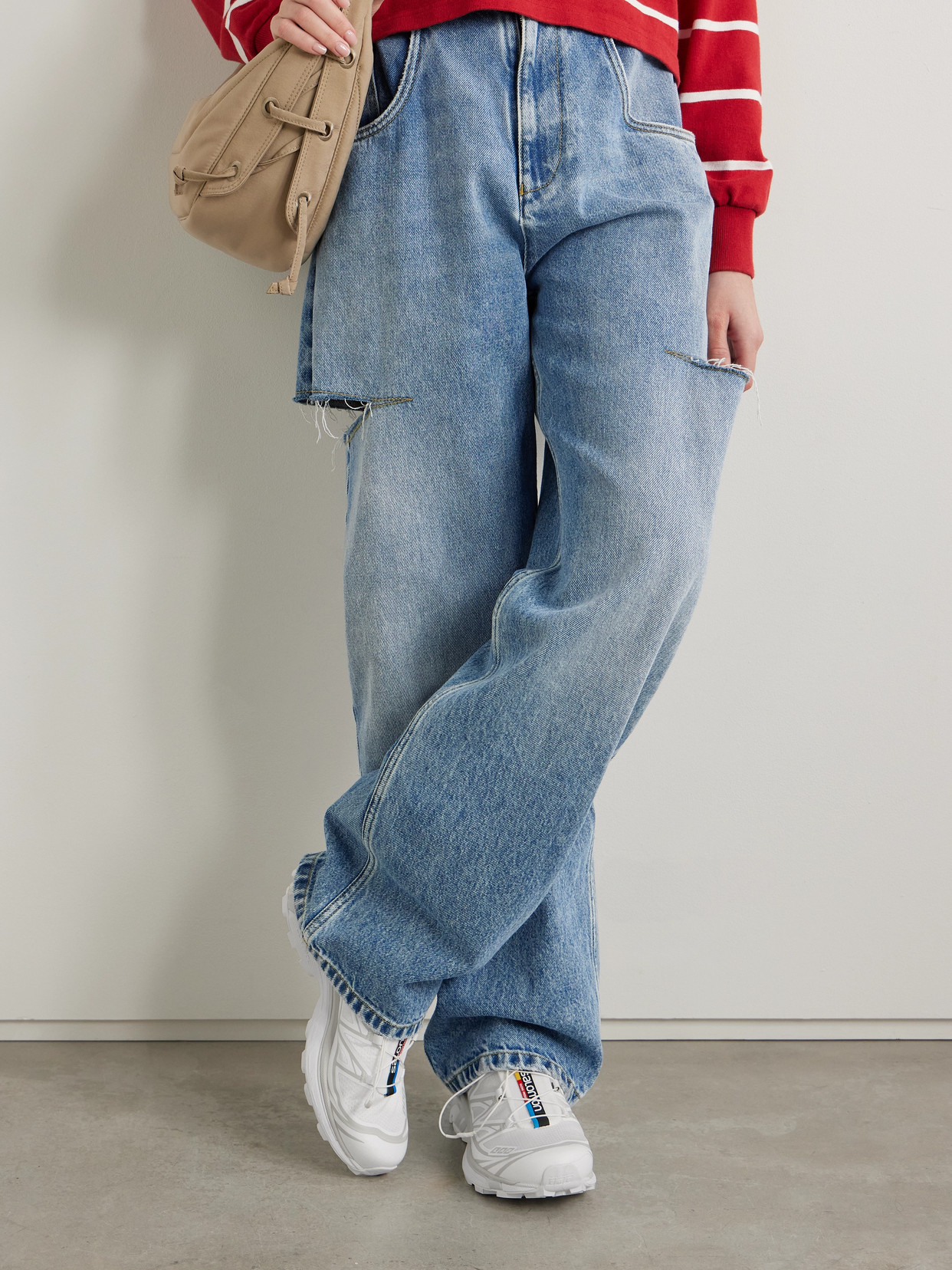 Xt-6 Rubber-Trimmed Sneakers
