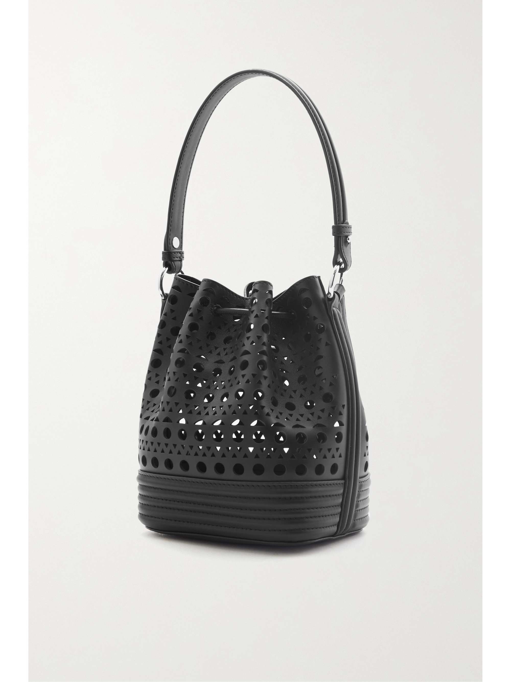 ALAÏA Le Seau Vienne leather bucket bag