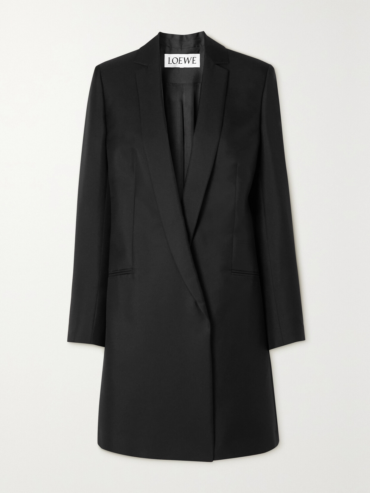 【送料&関税込】Loewe MA¨lange Twill Blazer Loewe Twill Blazer In Black | ModeSens