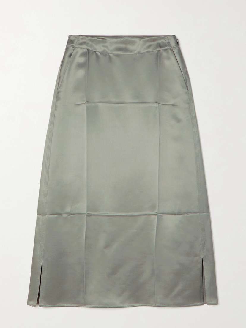 Loewe Satin Midi Skirt