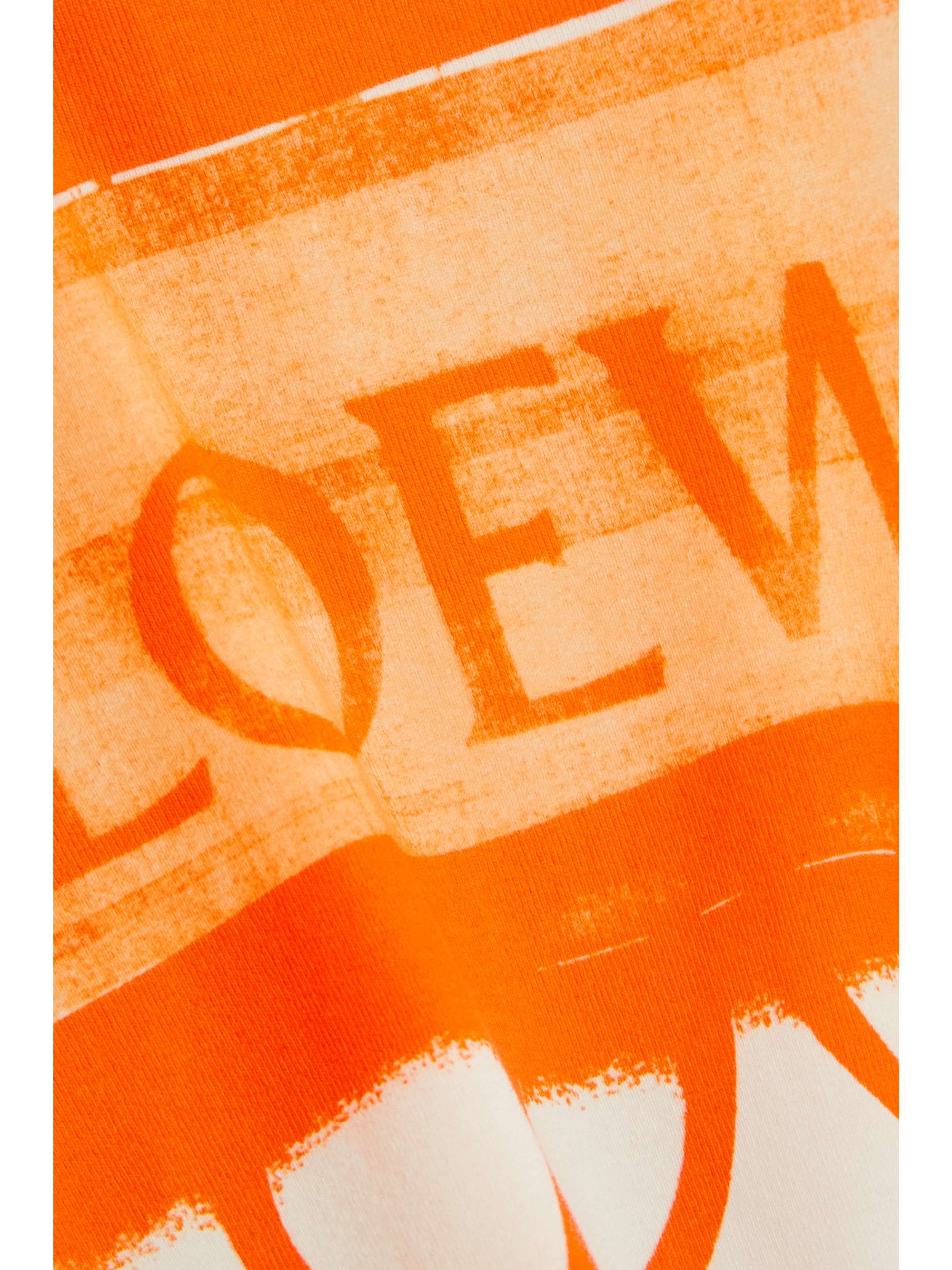 LOEWE Printed cotton-jersey T-shirt