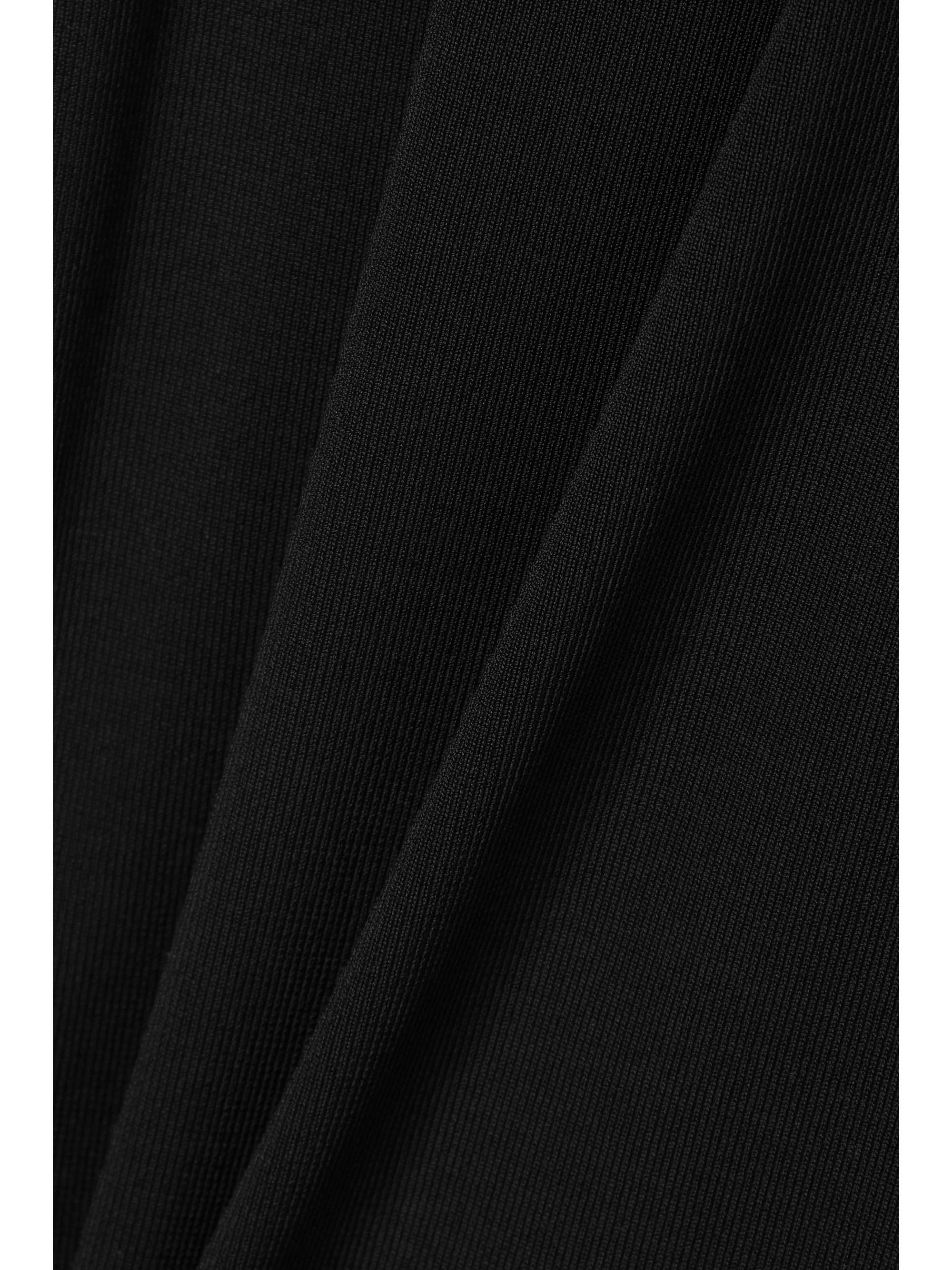 RALPH LAUREN COLLECTION Paneled stretch-knit midi dress