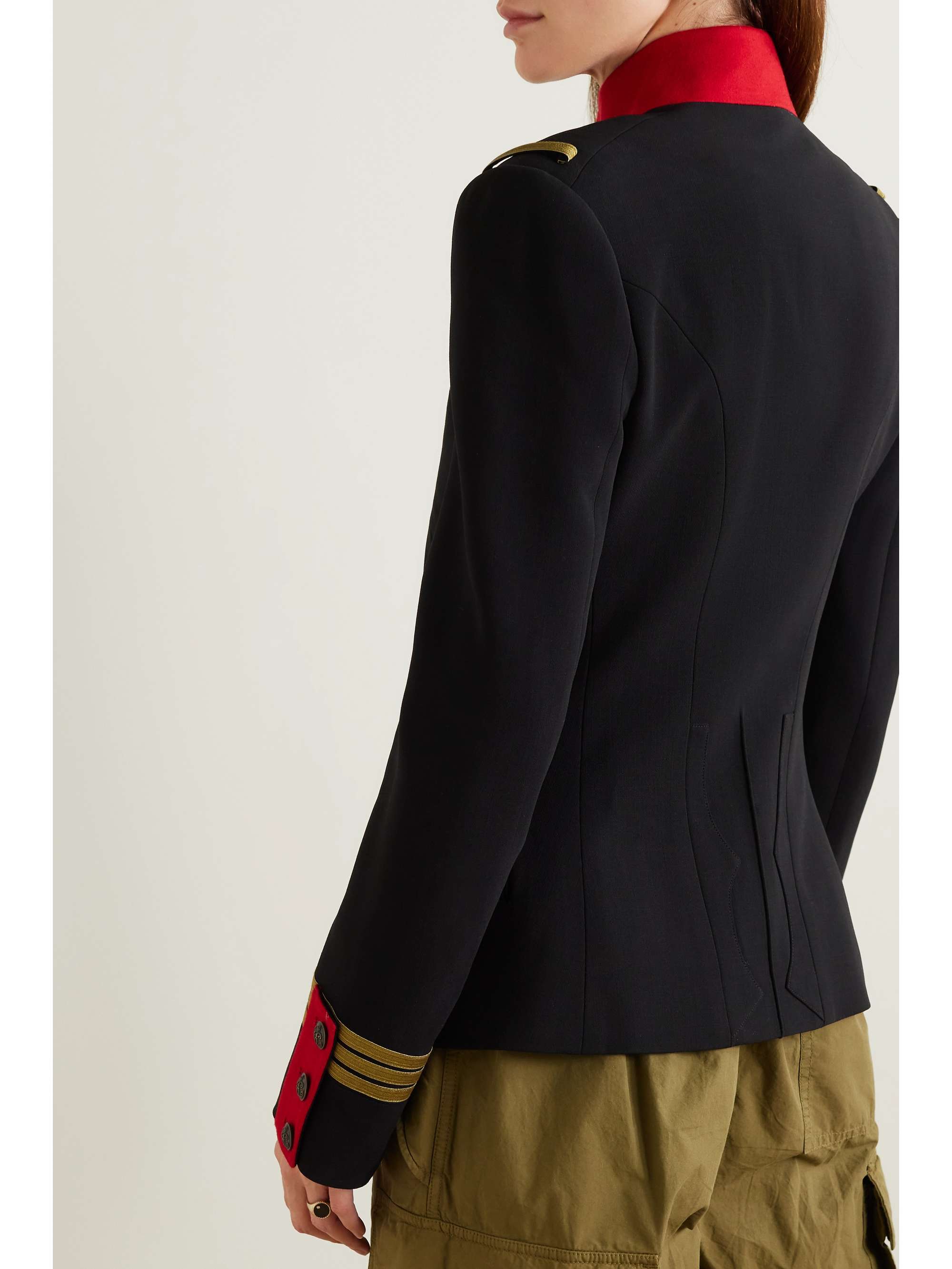 RALPH LAUREN COLLECTION Wilmington Icon wool-blend jacket