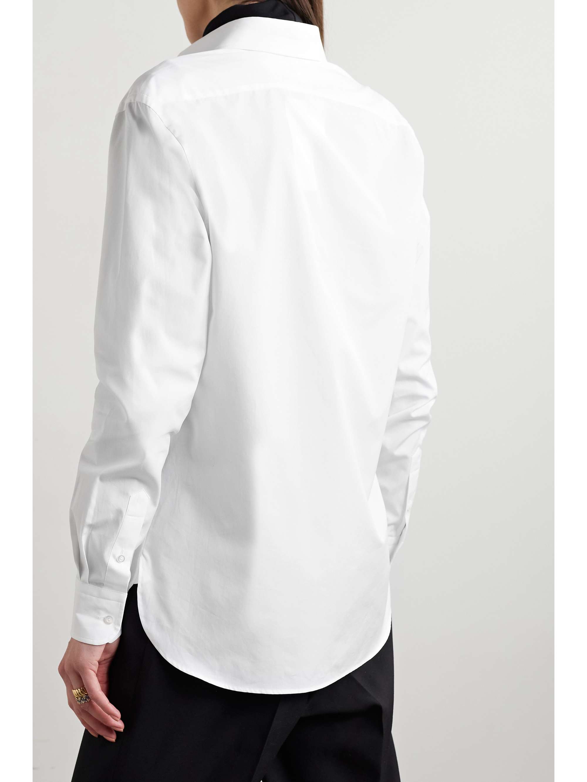 RALPH LAUREN COLLECTION Adrien cotton-poplin shirt