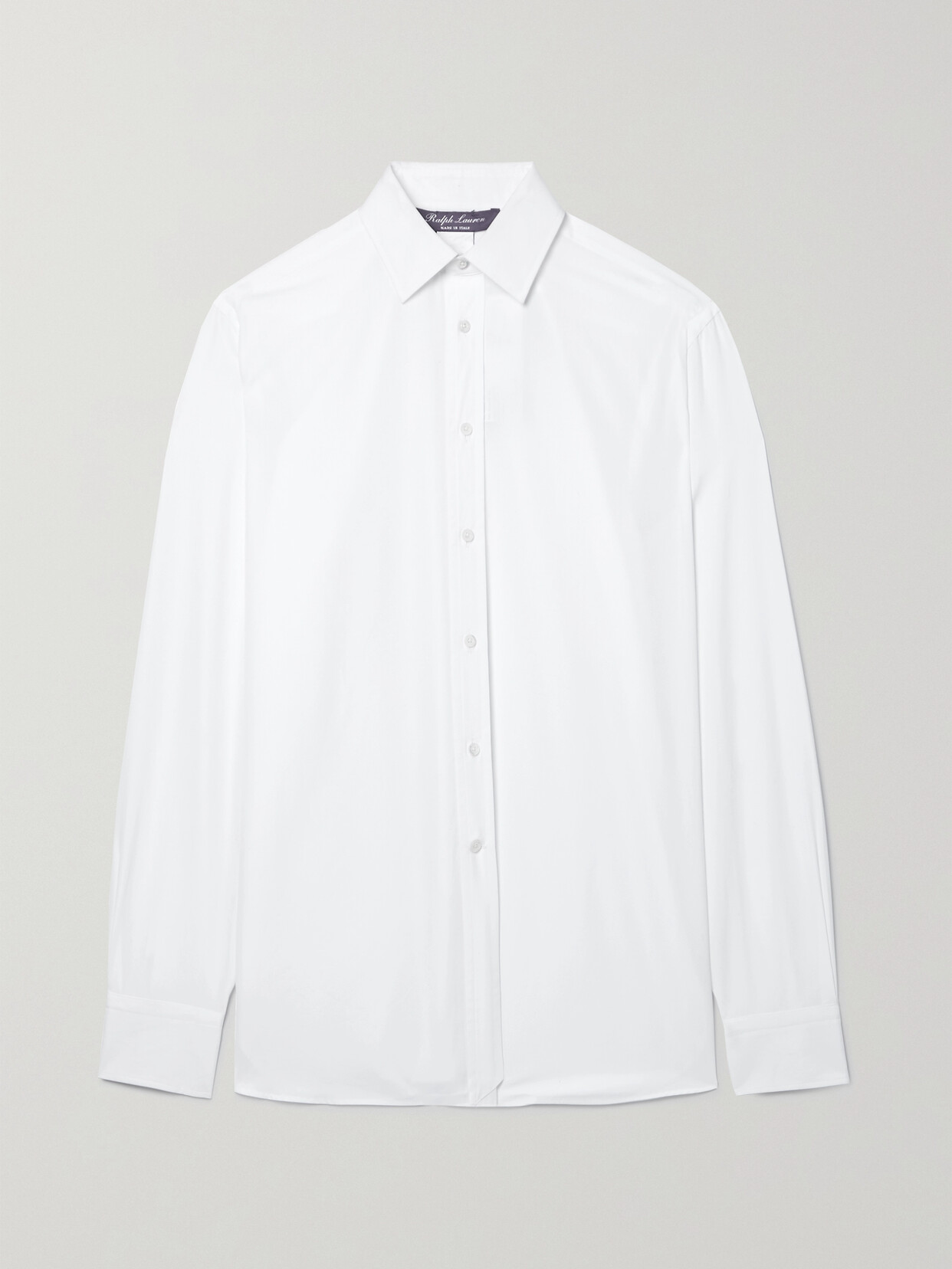 Polo Ralph Lauren Adrien Cotton Boyfriend Shirt In White