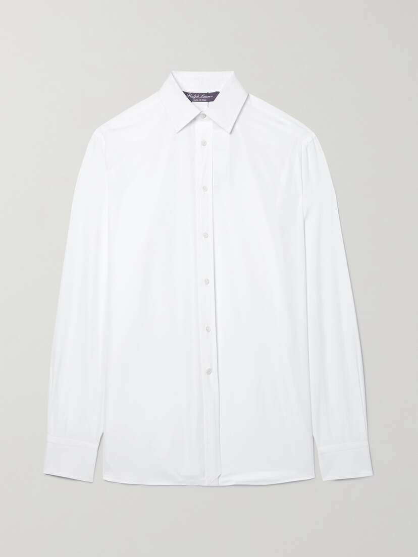 Ralph Lauren Collection Adrien Cotton-poplin Shirt