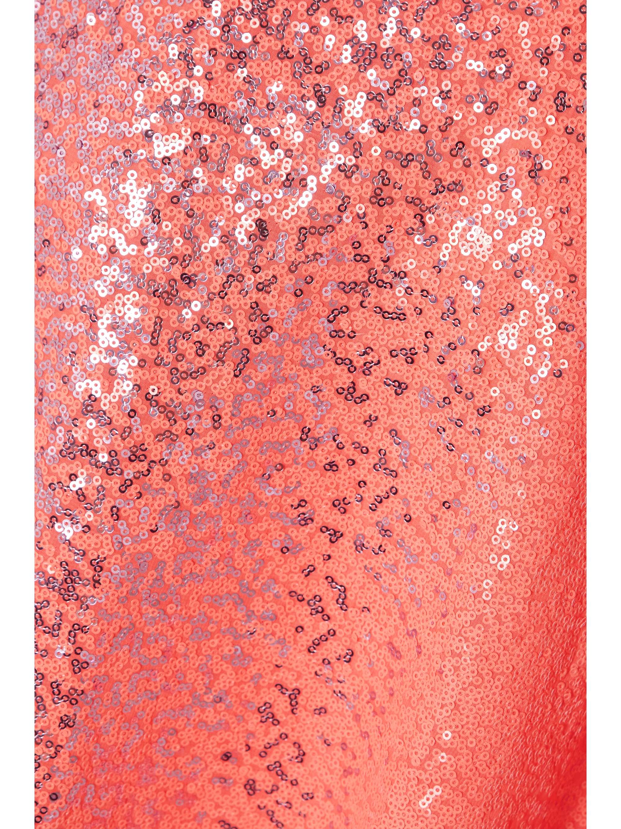 HALPERN Asymmetric sequin-embellished ombré chiffon mini dress