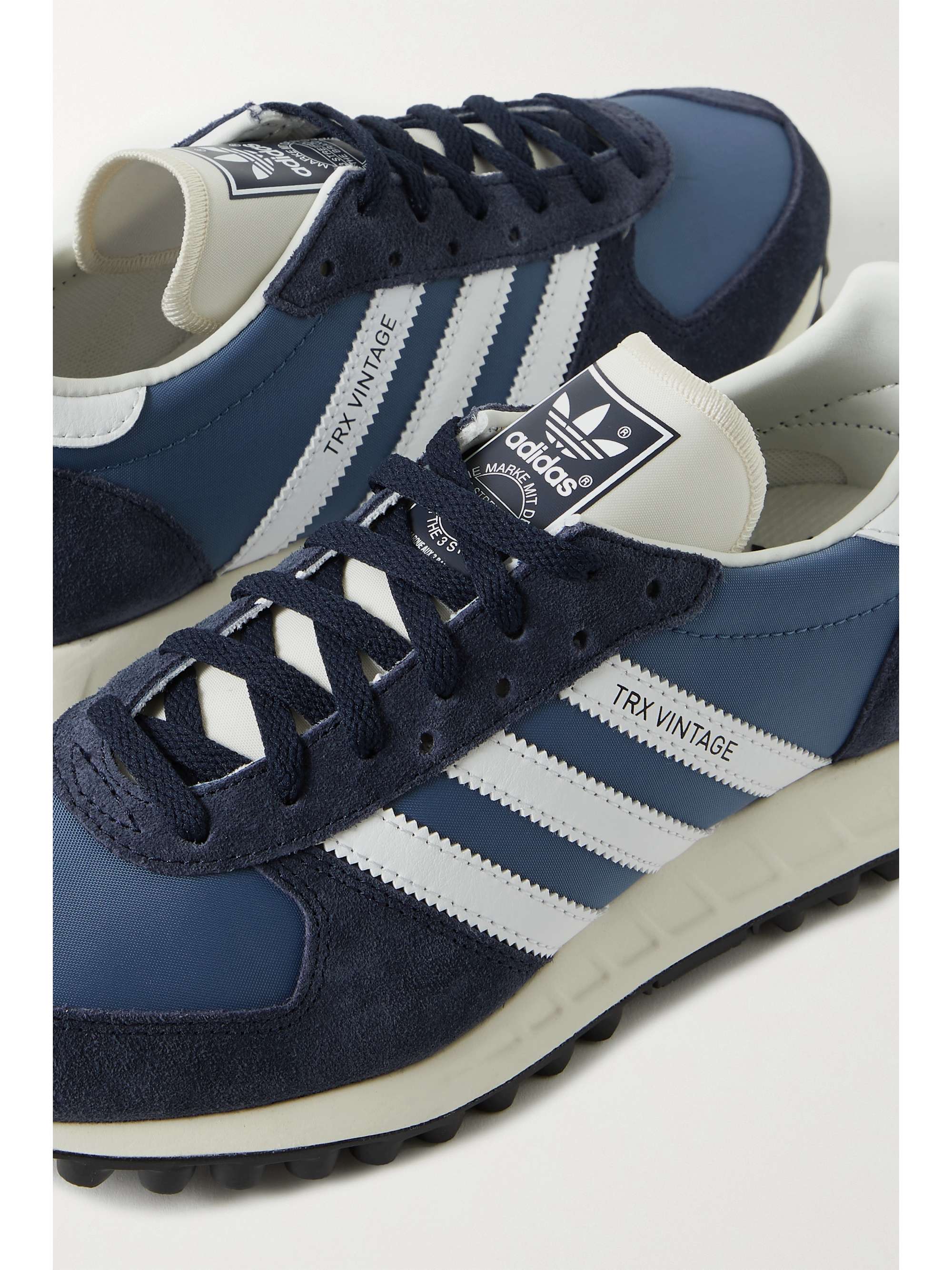 blue striped adidas