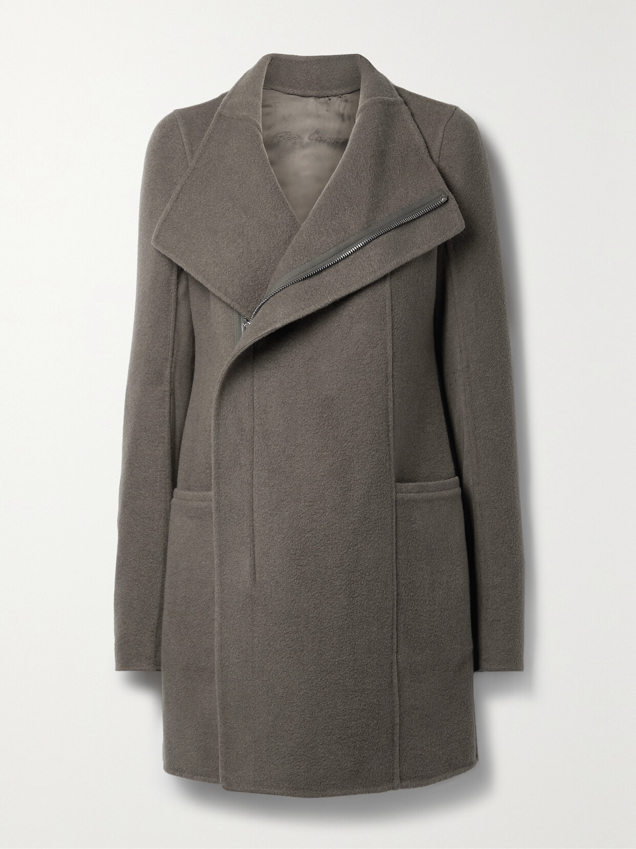 Rick Owens Eileen Cashmere Coat - Brown