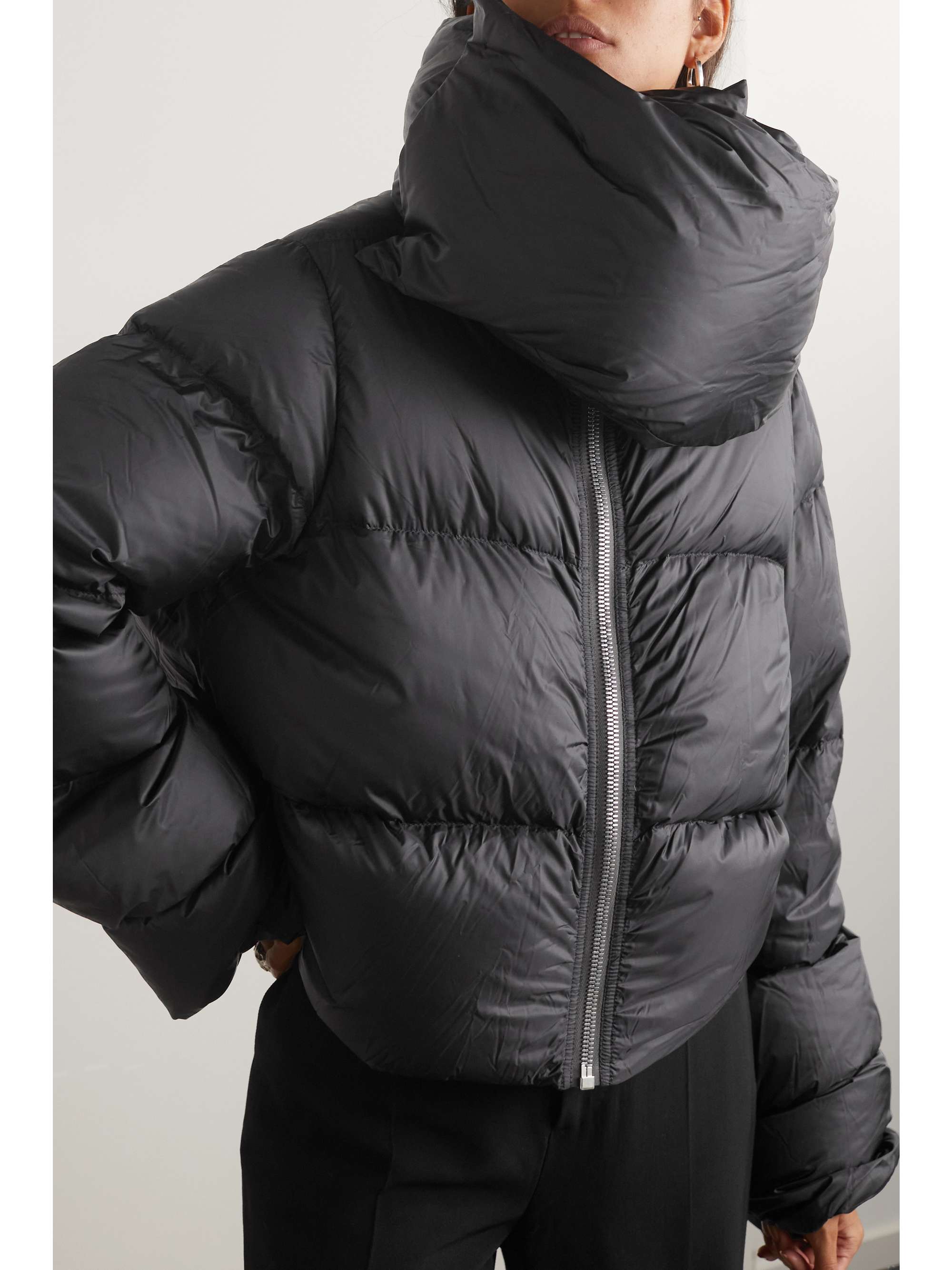 Rick Owens - Quilted Shell Down Jacket - Black - IT46 - Net A Porter