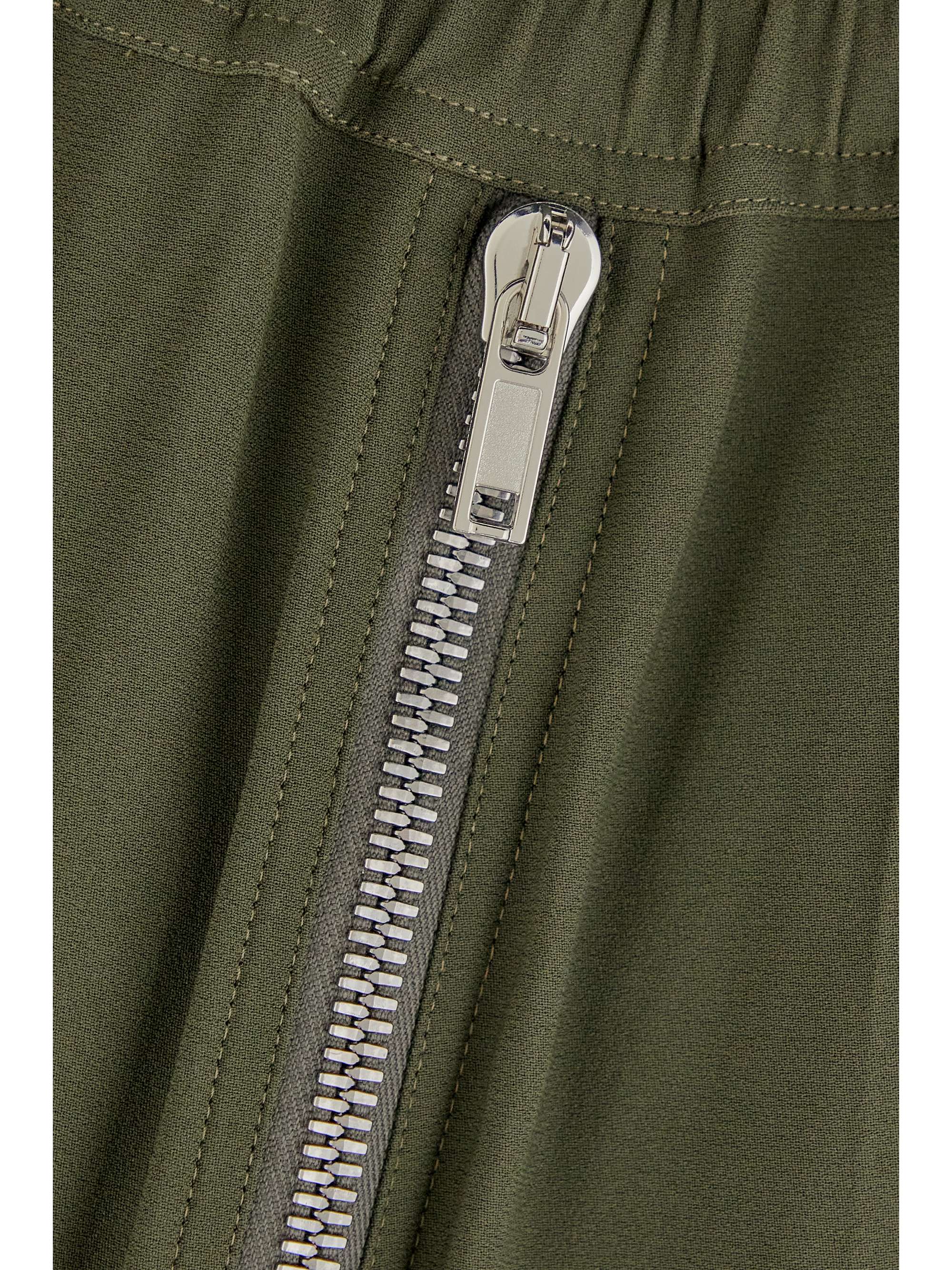 RICK OWENS Embellished wide-leg track pants