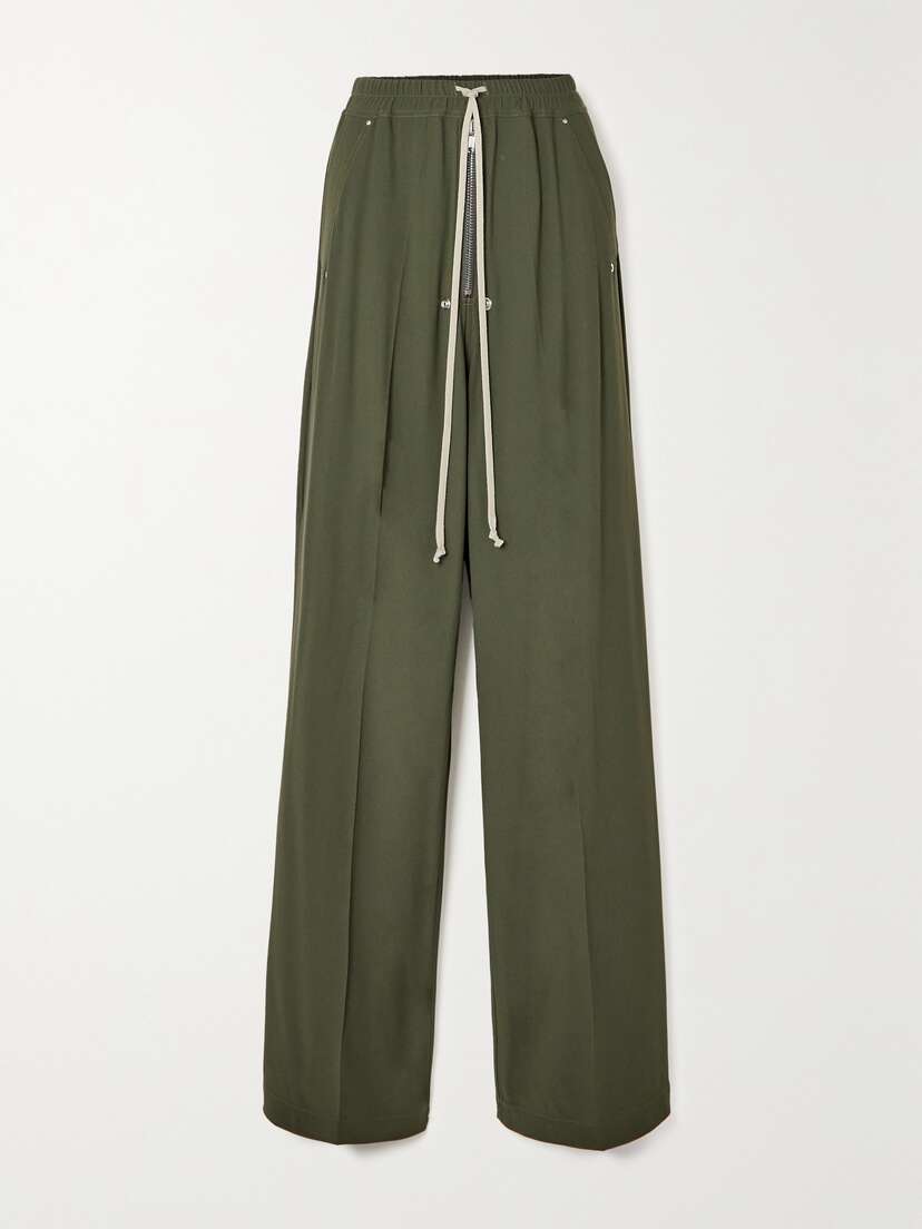 Rick Owens Embellished Wide-leg Track Pants