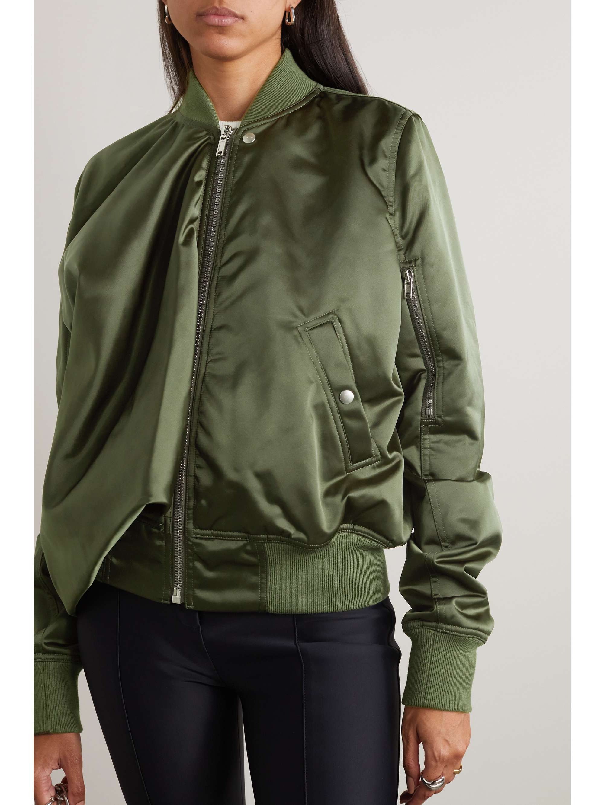 RICK OWENS Padded shell bomber jacket