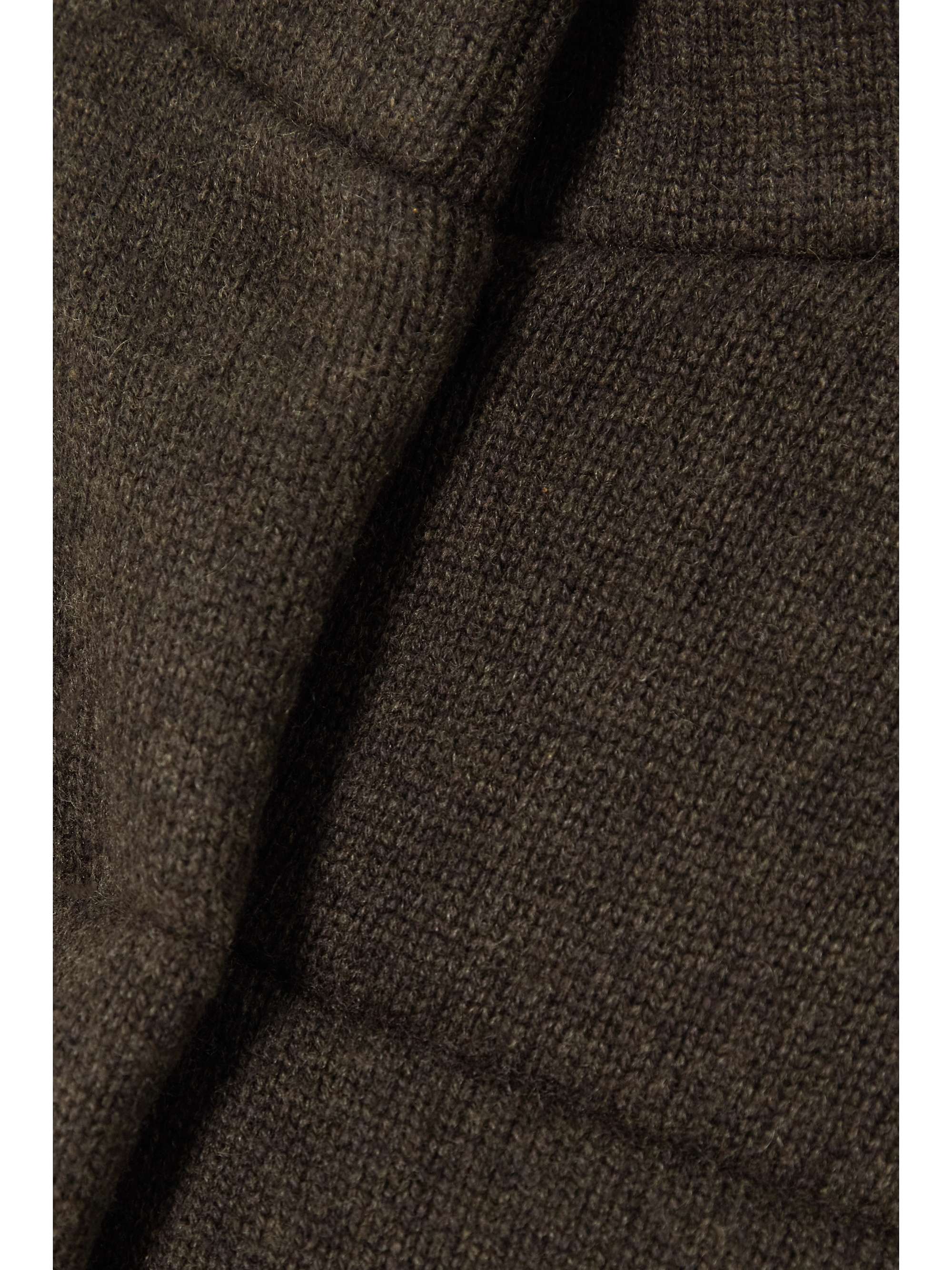 LE KASHA + NET SUSTAIN Quilted organic cashmere gilet