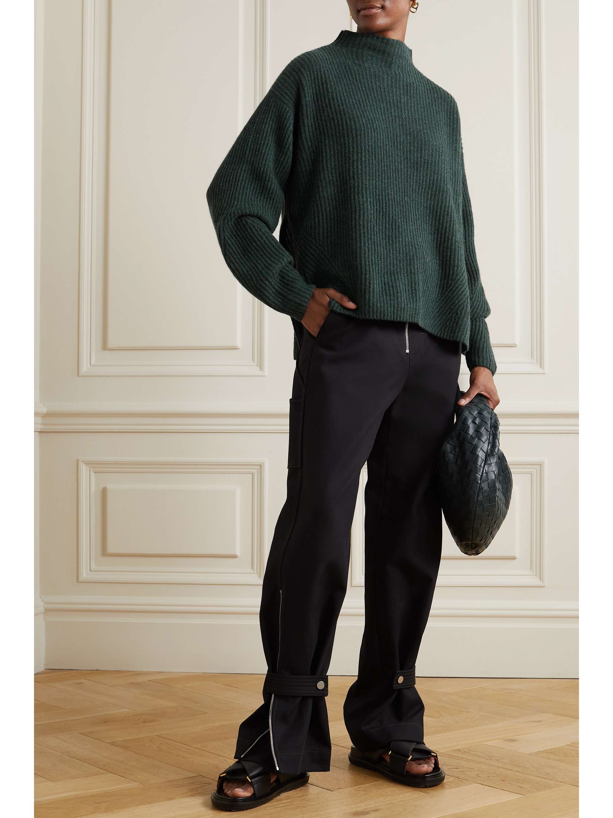 Green + NET SUSTAIN Iowa ribbed organic 