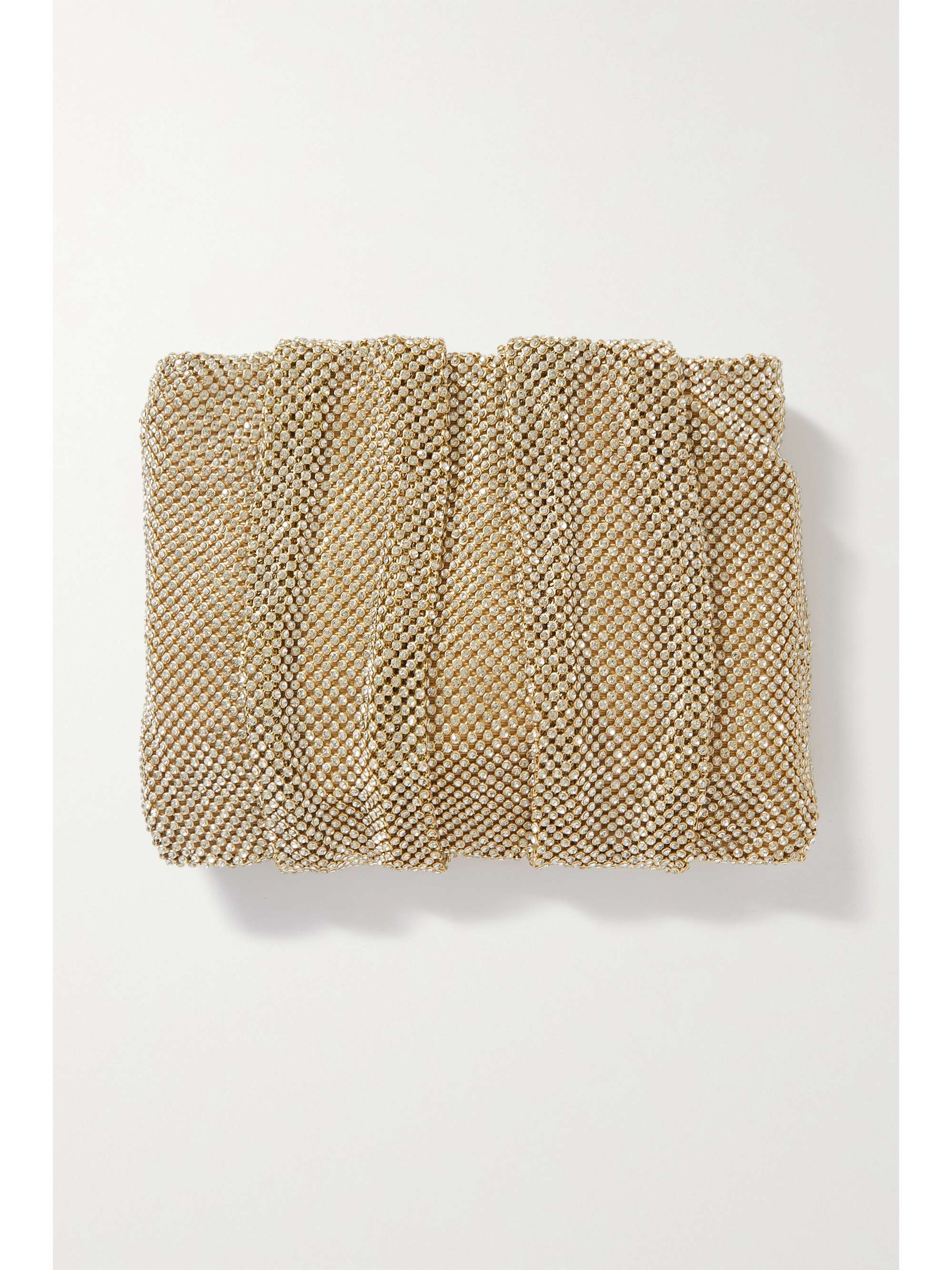 LOEFFLER RANDALL Ember embellished mesh clutch