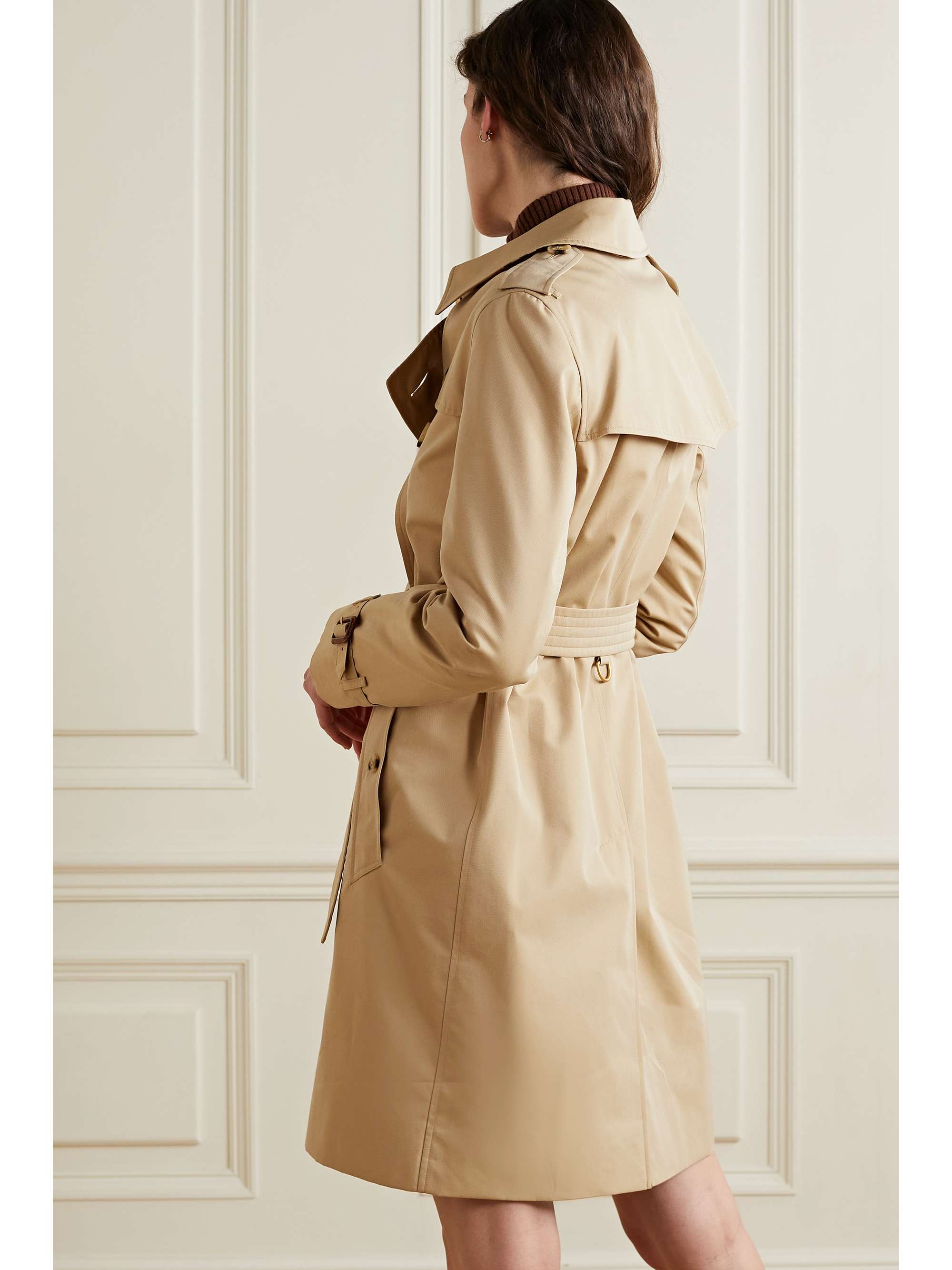BURBERRY The Kensington cotton-gabardine trench coat