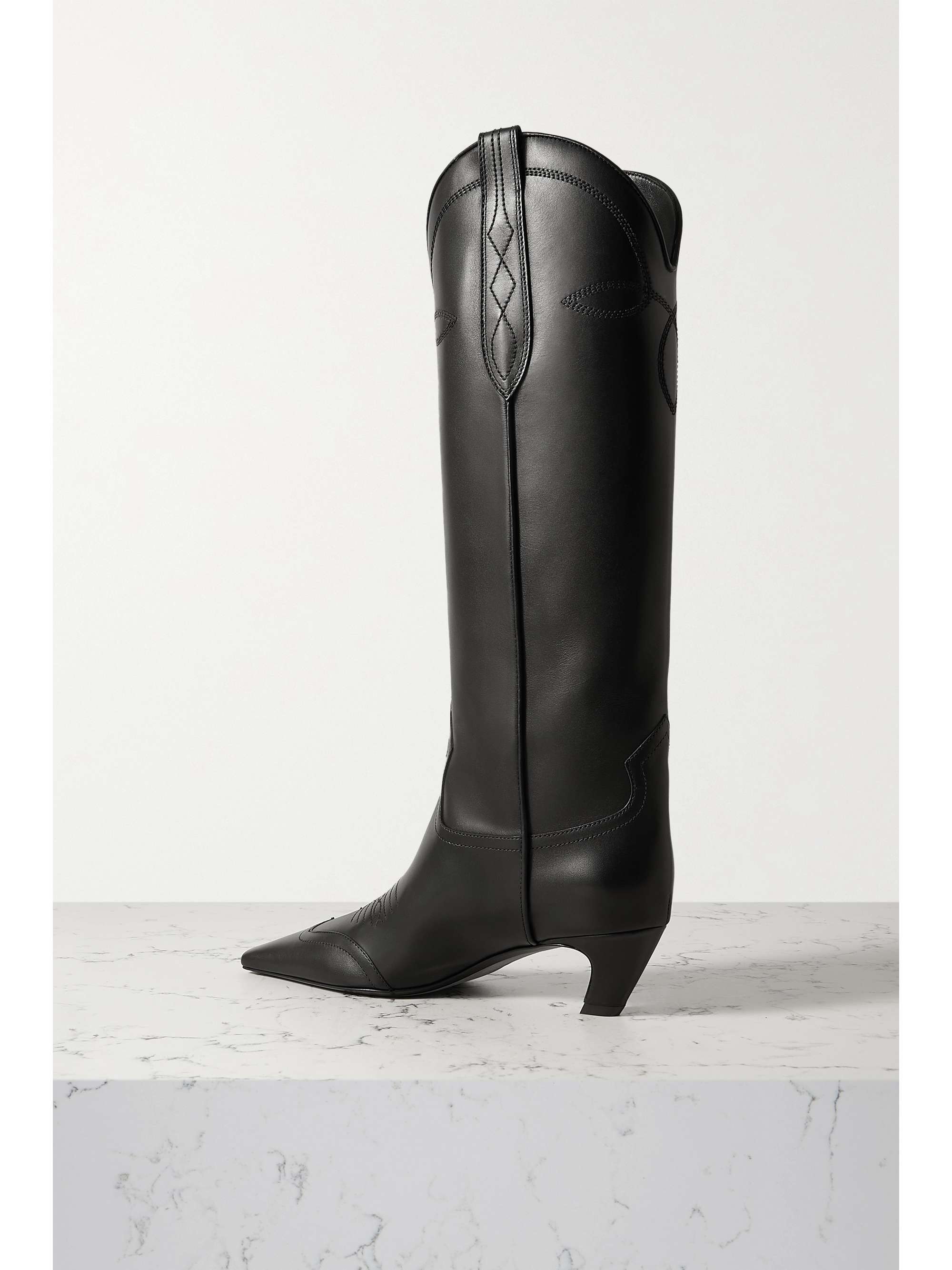 KHAITE Dallas suede knee boots