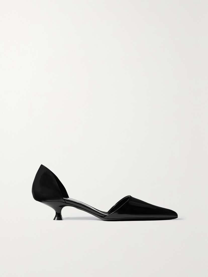 Khaite Seville D'orsay Patent-leather Pumps