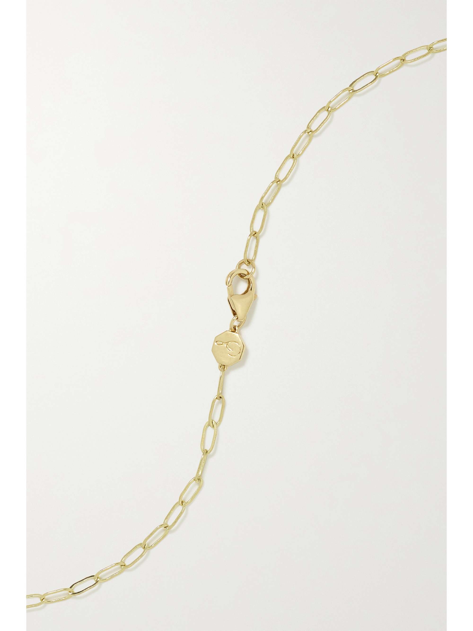 SORELLINA Monroe 18-karat gold sapphire necklace