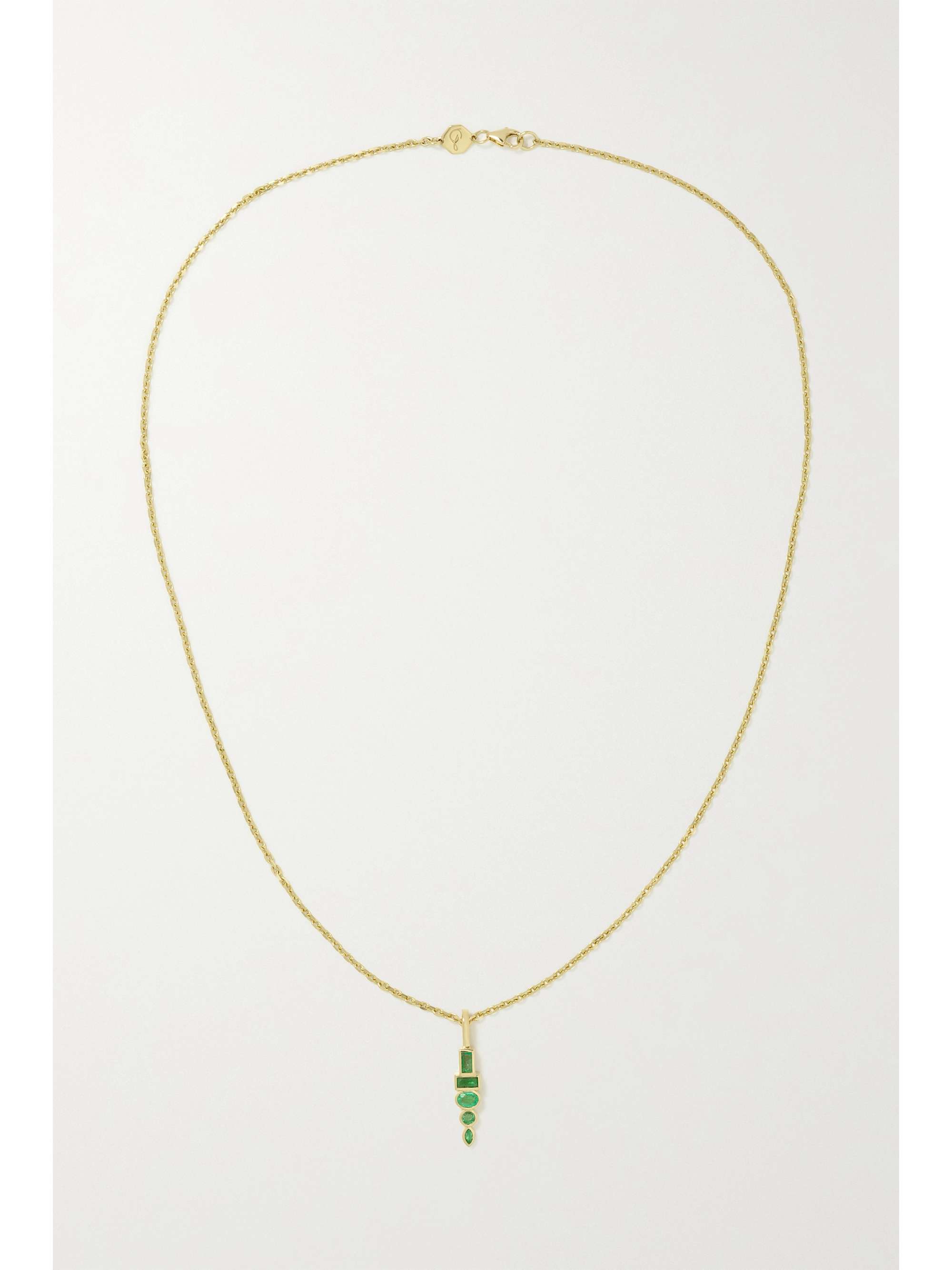 SORELLINA Totem 18-karat gold diamond necklace