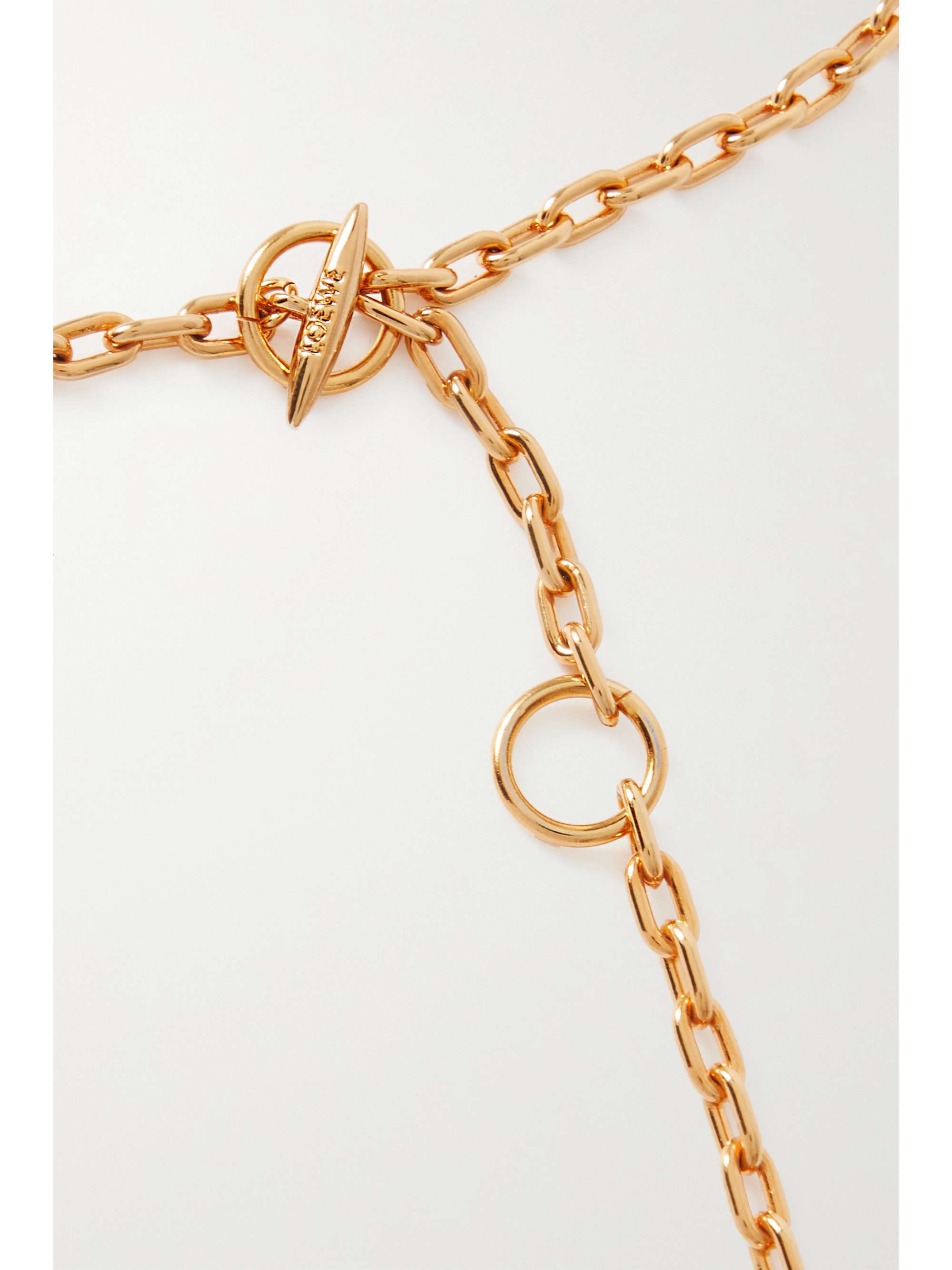 LOEWE Gold-tone belt